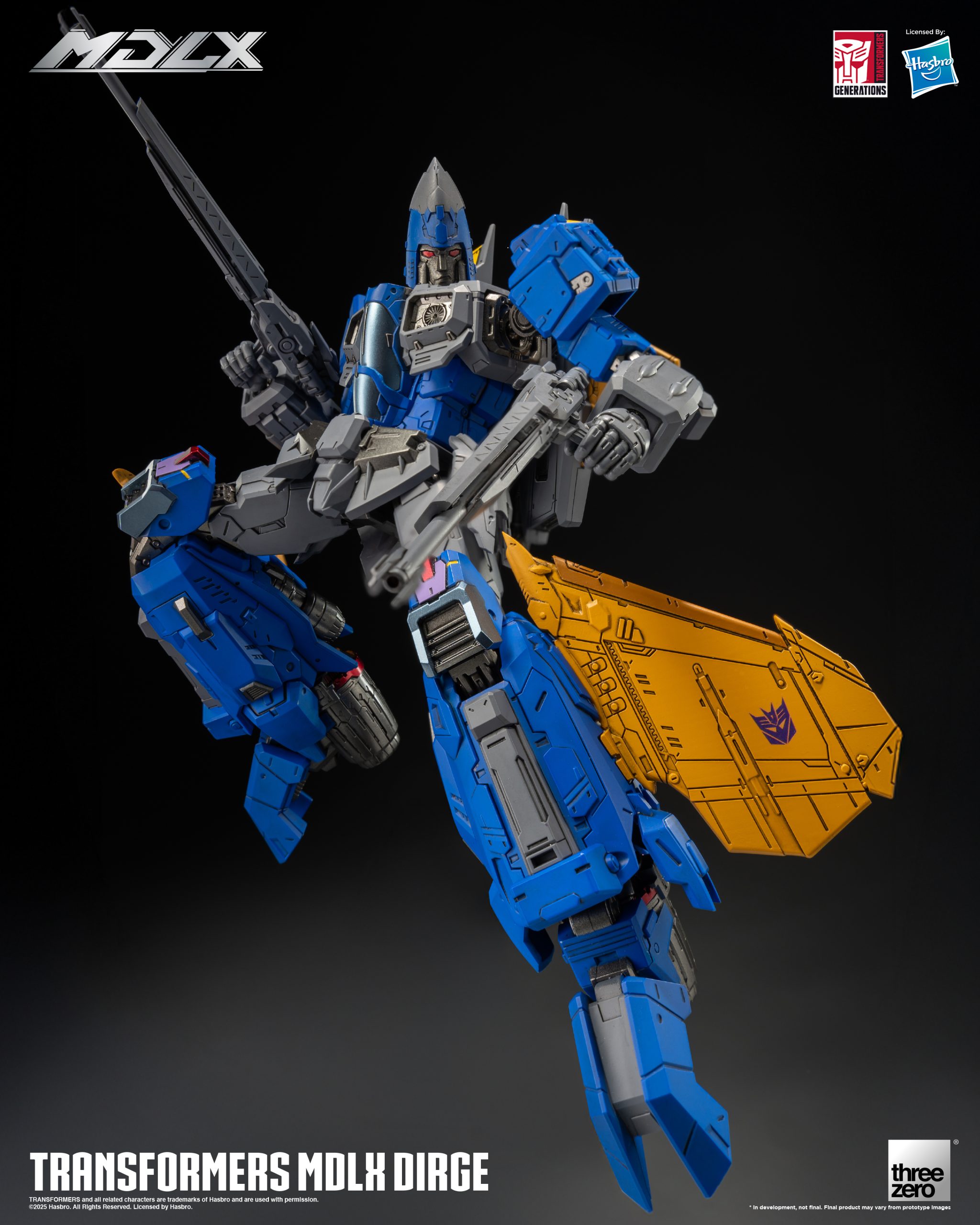 PRE-ORDER threezero - Transformers - MDLX Dirge