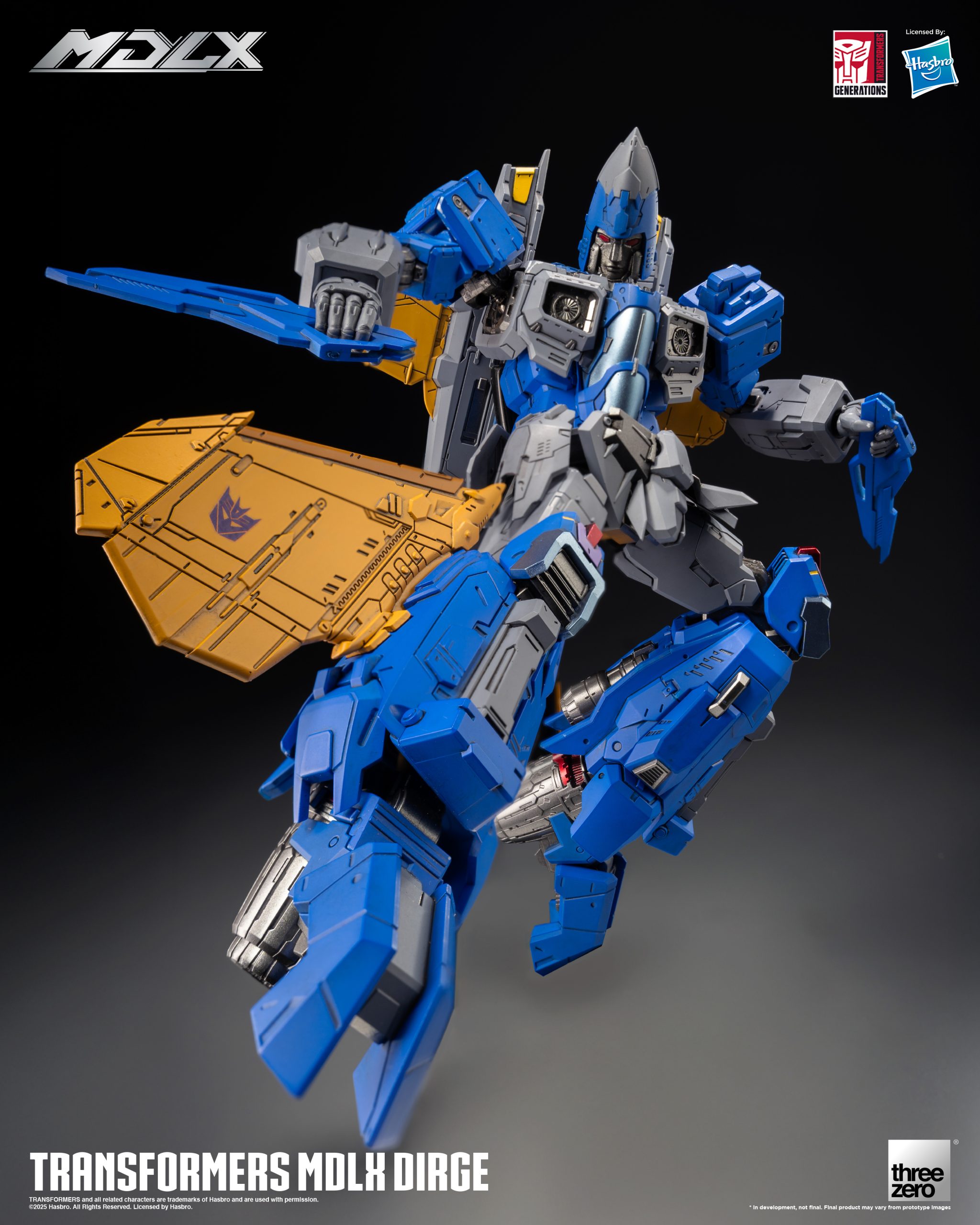 PRE-ORDER threezero - Transformers - MDLX Dirge