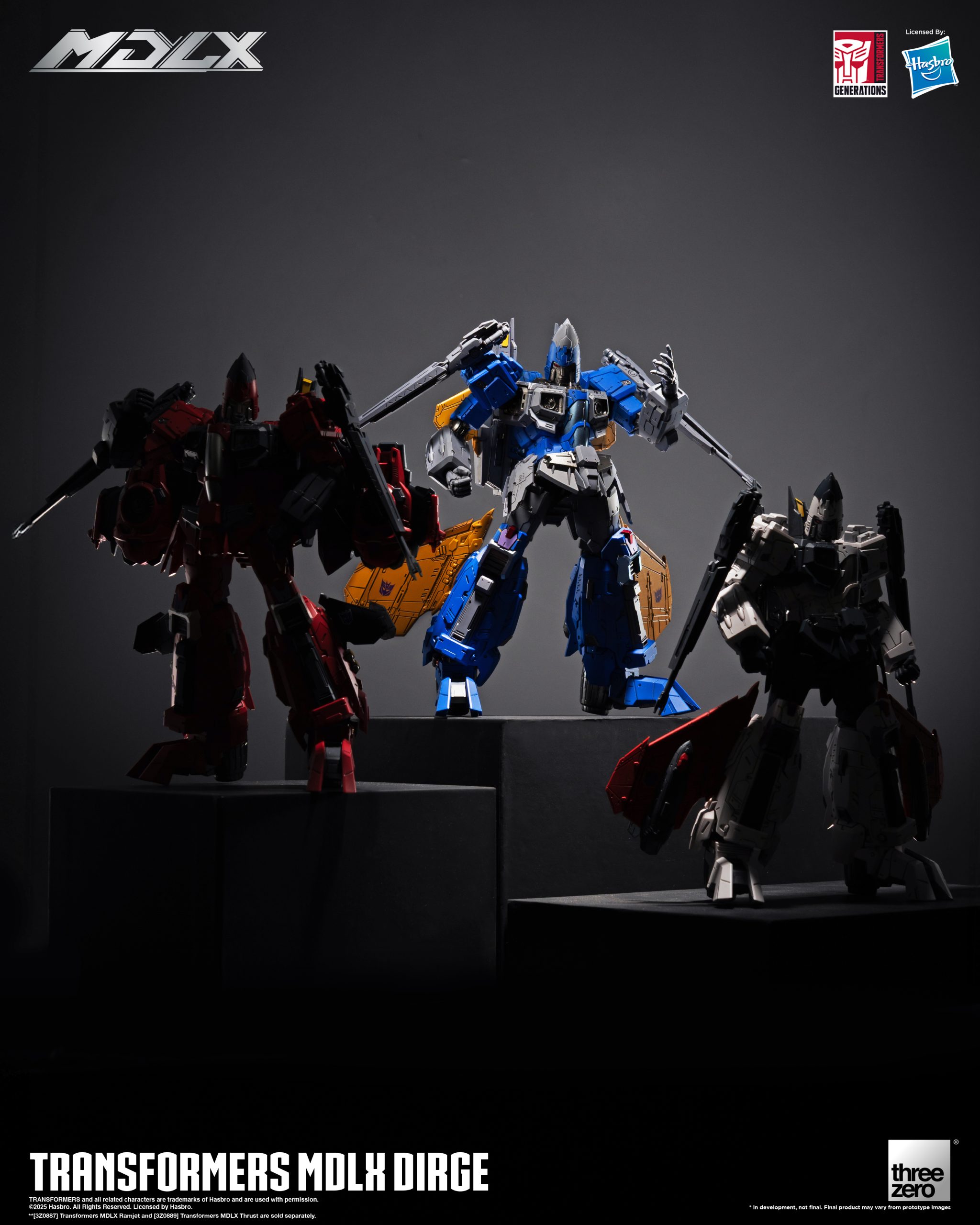 PRE-ORDER threezero - Transformers - MDLX Dirge