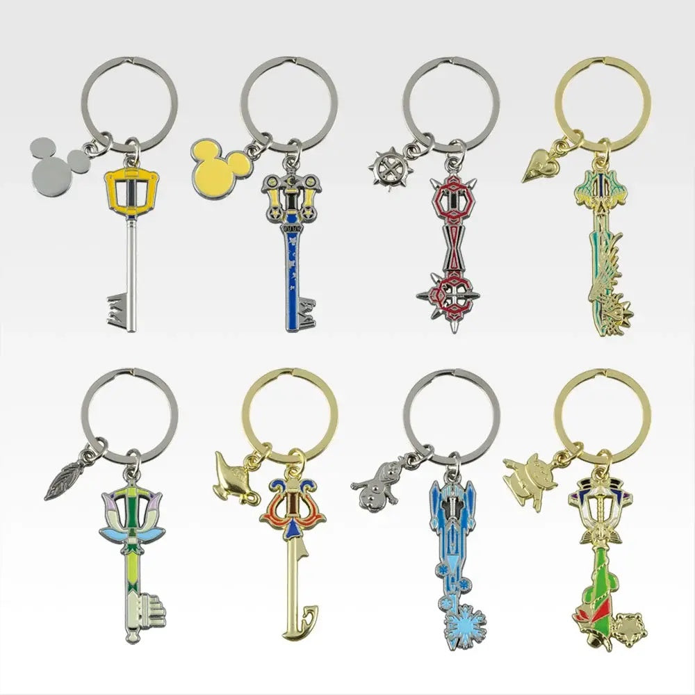 BACK-ORDER Bandai Spirits - Ichiban Kuji - Kingdom Hearts - 25th Anniversary - Grade G: Keyblade Charm Collection [Set of 8] [JP]
