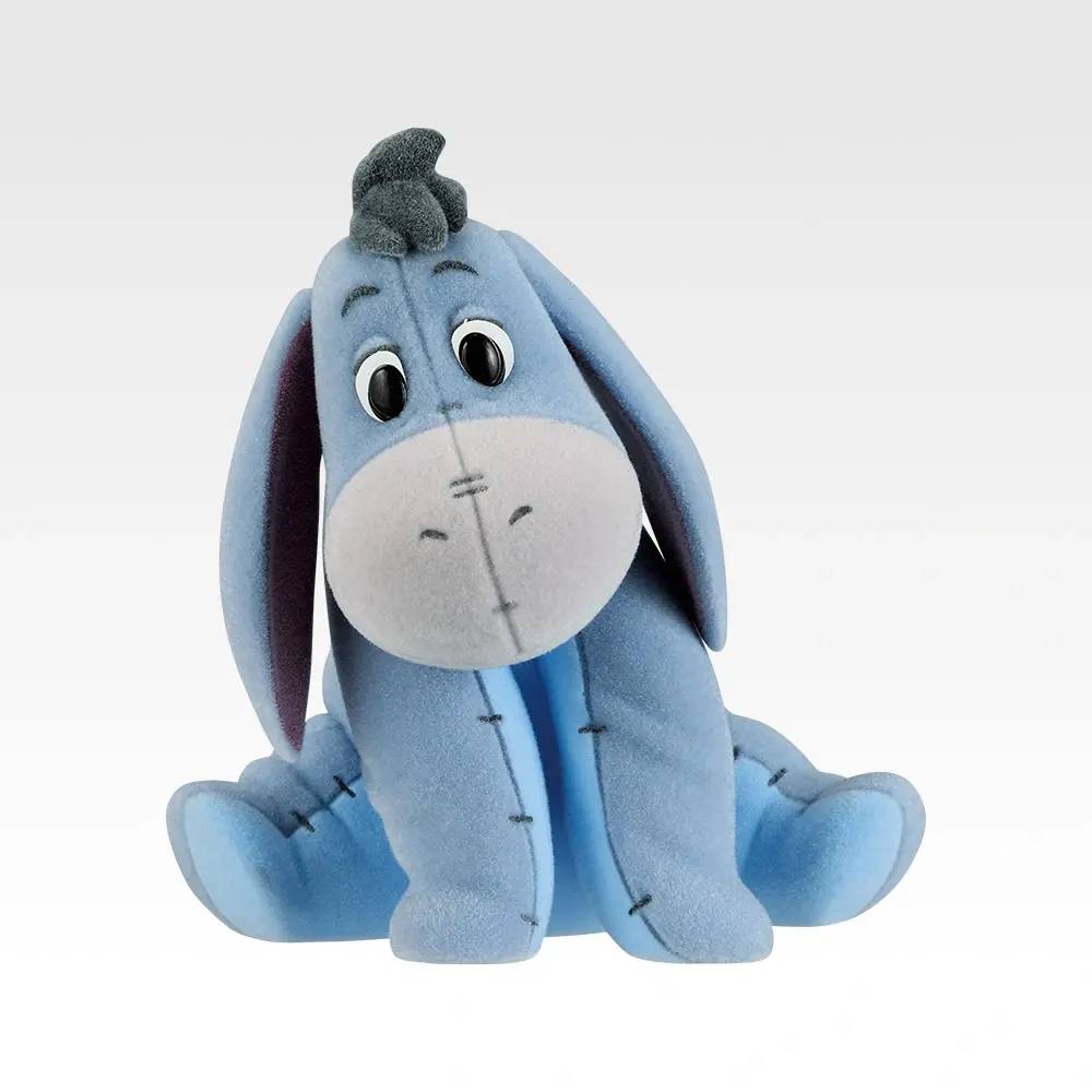 BACK ORDER Bandai Spirits - Ichiban Kuji - Winnie the Pooh: 100th Anniversary - GRADE E: Eeyore Plush-Style Flocky Figure [JP]