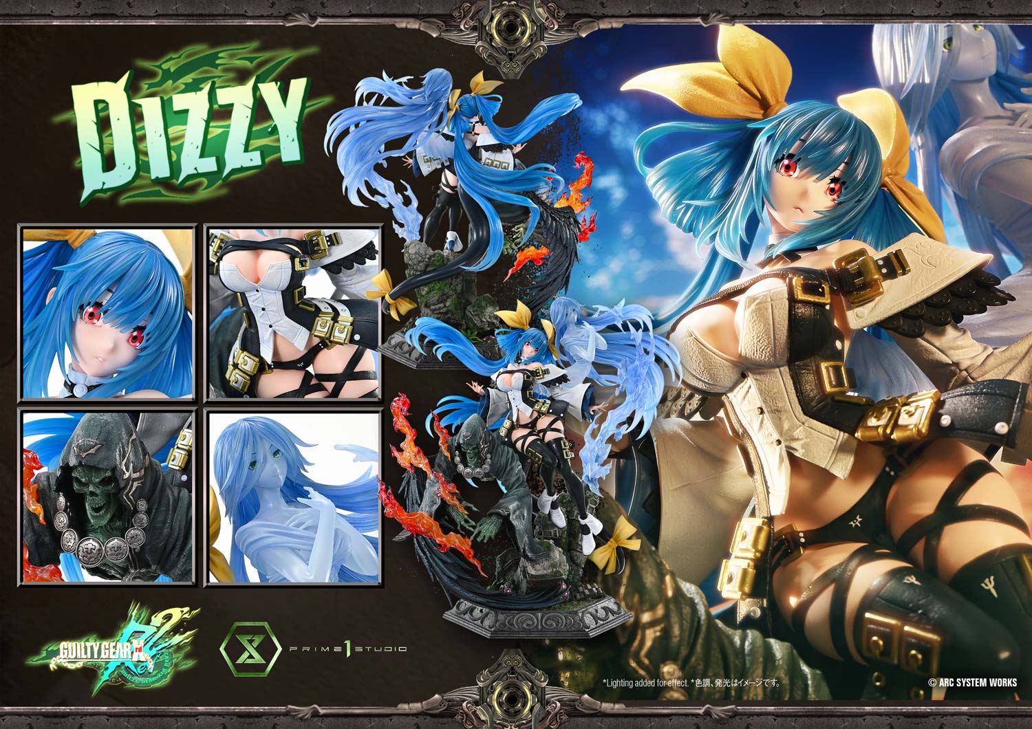 PRE-ORDER Prime1 Studio - Ultimate Premium Masterline - GUILTY GEAR Xrd REV 2 - Dizzy: Bonus Ver. 1/4
