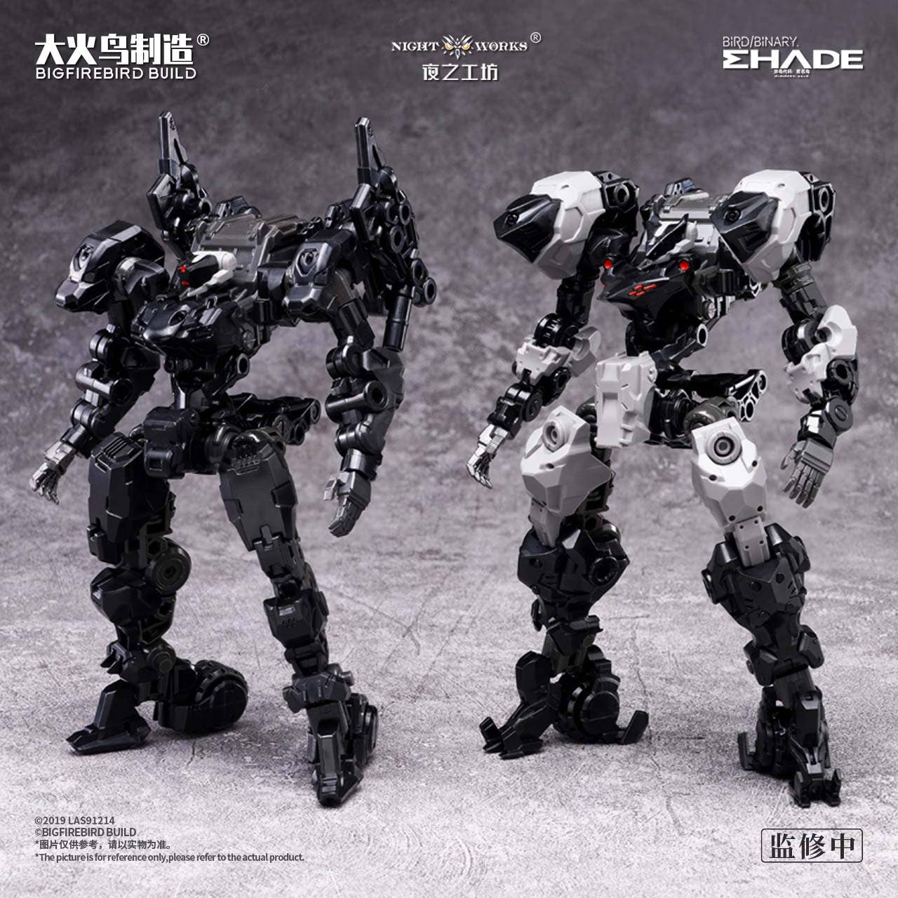 SPECIAL ORDER BIGFIREBIRD BUILD - Future Vanguard - BIRD/BINARY SHADE - Skull Bird and Baza 1/60 [JP]