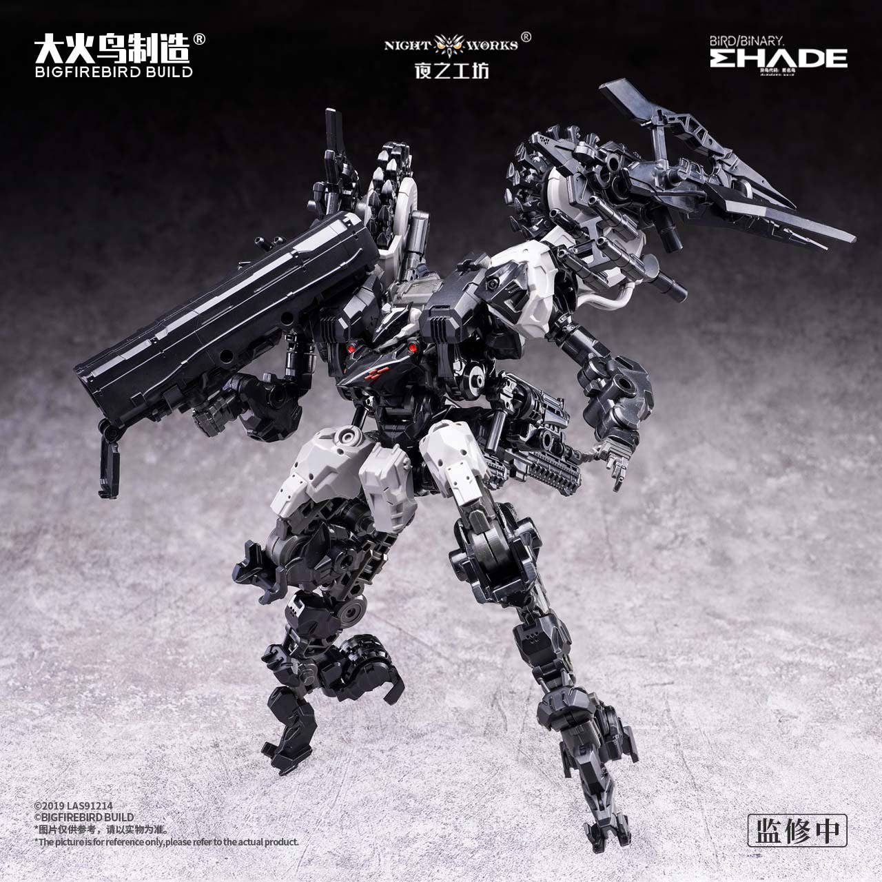 SPECIAL ORDER BIGFIREBIRD BUILD - Future Vanguard - BIRD/BINARY SHADE - Skull Bird and Baza 1/60 [JP]