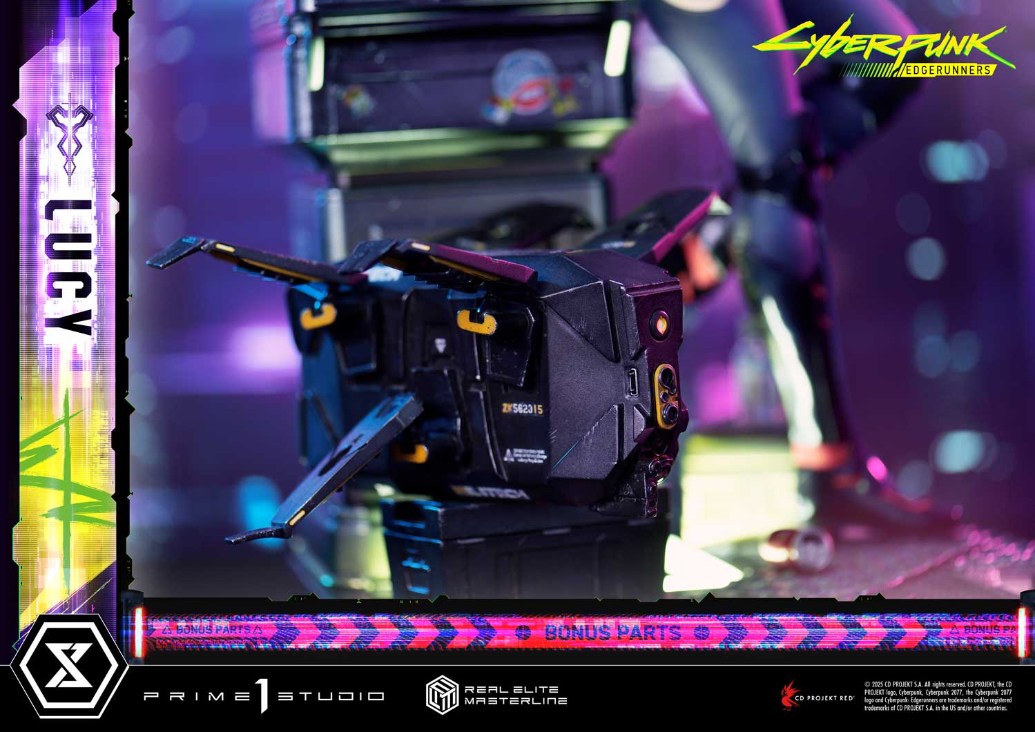 PRE-ORDER Prime1 Studio - Real Elite Masterline - Cyberpunk: Edgerunners - Lucy: Deluxe Bonus Ver. 1/4