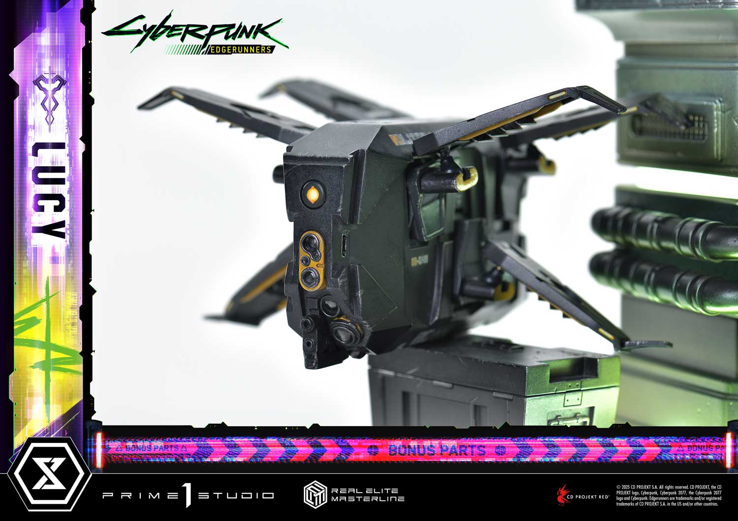 PRE-ORDER Prime1 Studio - Real Elite Masterline - Cyberpunk: Edgerunners - Lucy: Deluxe Bonus Ver. 1/4