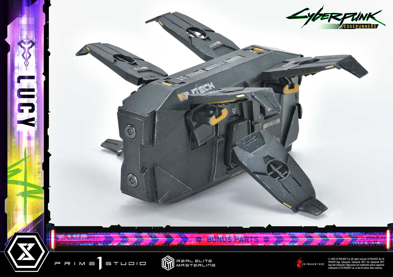 PRE-ORDER Prime1 Studio - Real Elite Masterline - Cyberpunk: Edgerunners - Lucy: Deluxe Bonus Ver. 1/4