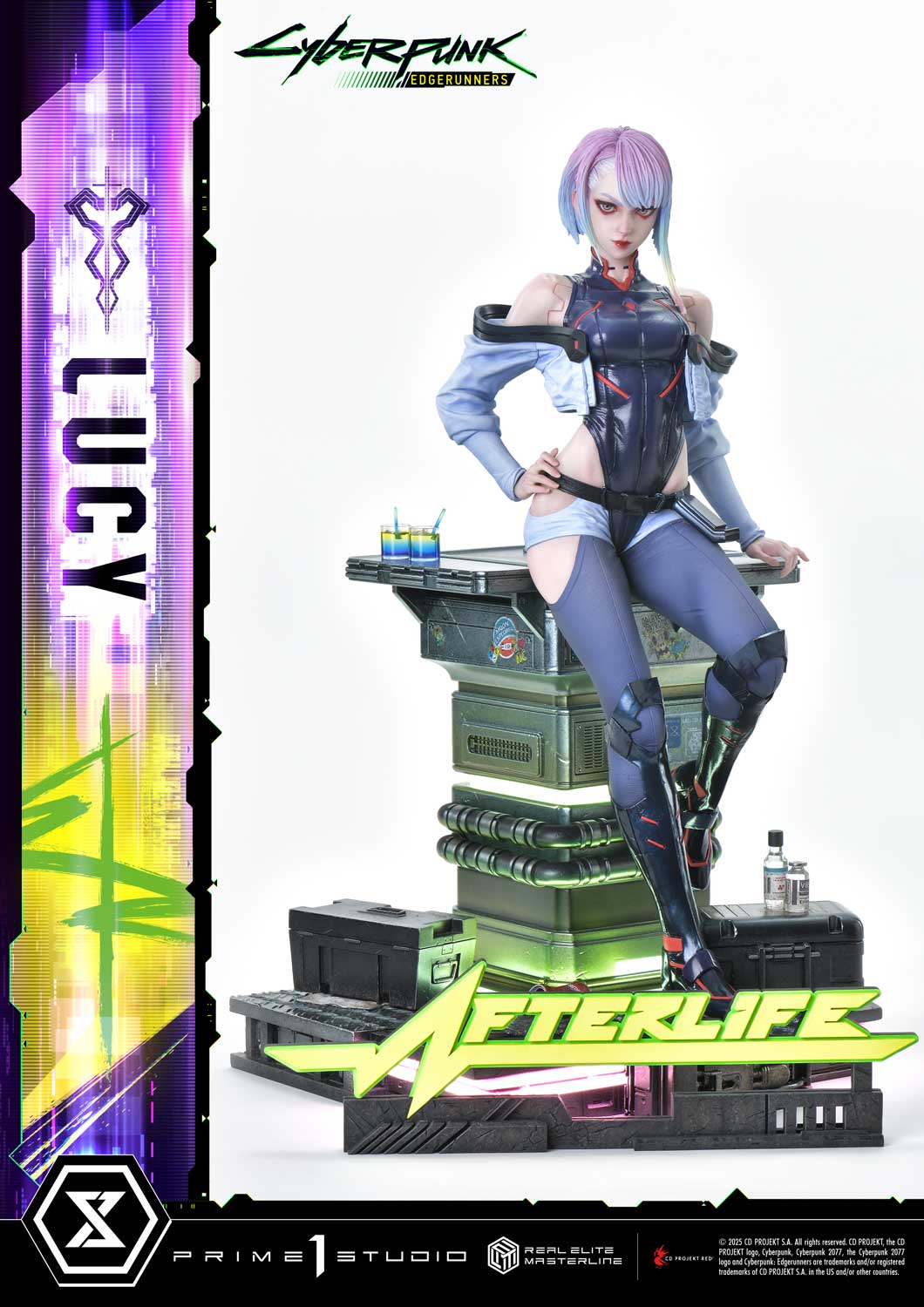 PRE-ORDER Prime1 Studio - Real Elite Masterline - Cyberpunk: Edgerunners - Lucy: Deluxe Bonus Ver. 1/4