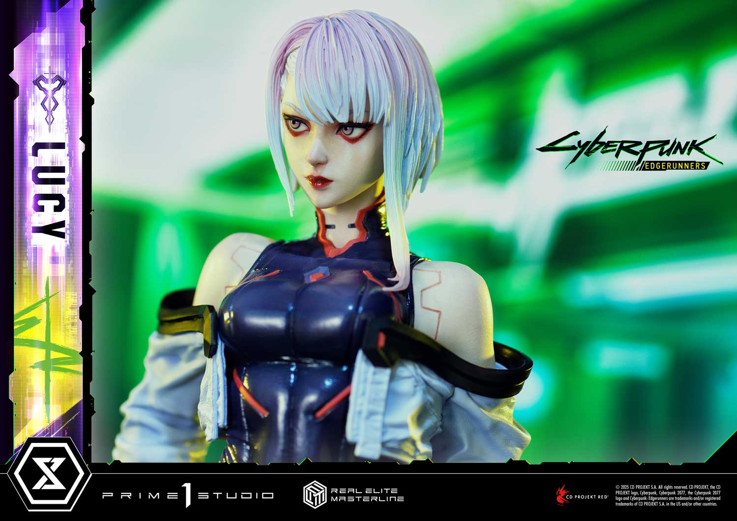 PRE-ORDER Prime1 Studio - Real Elite Masterline - Cyberpunk: Edgerunners - Lucy: Deluxe Bonus Ver. 1/4