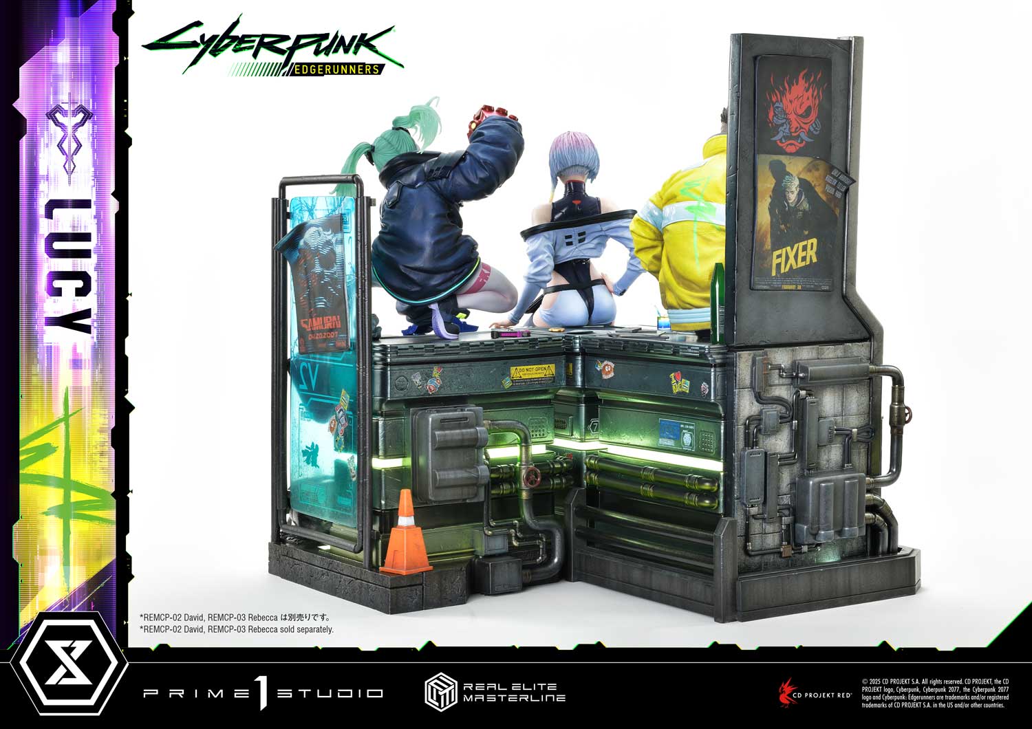 PRE-ORDER Prime1 Studio - Real Elite Masterline - Cyberpunk: Edgerunners - Lucy: Deluxe Bonus Ver. 1/4