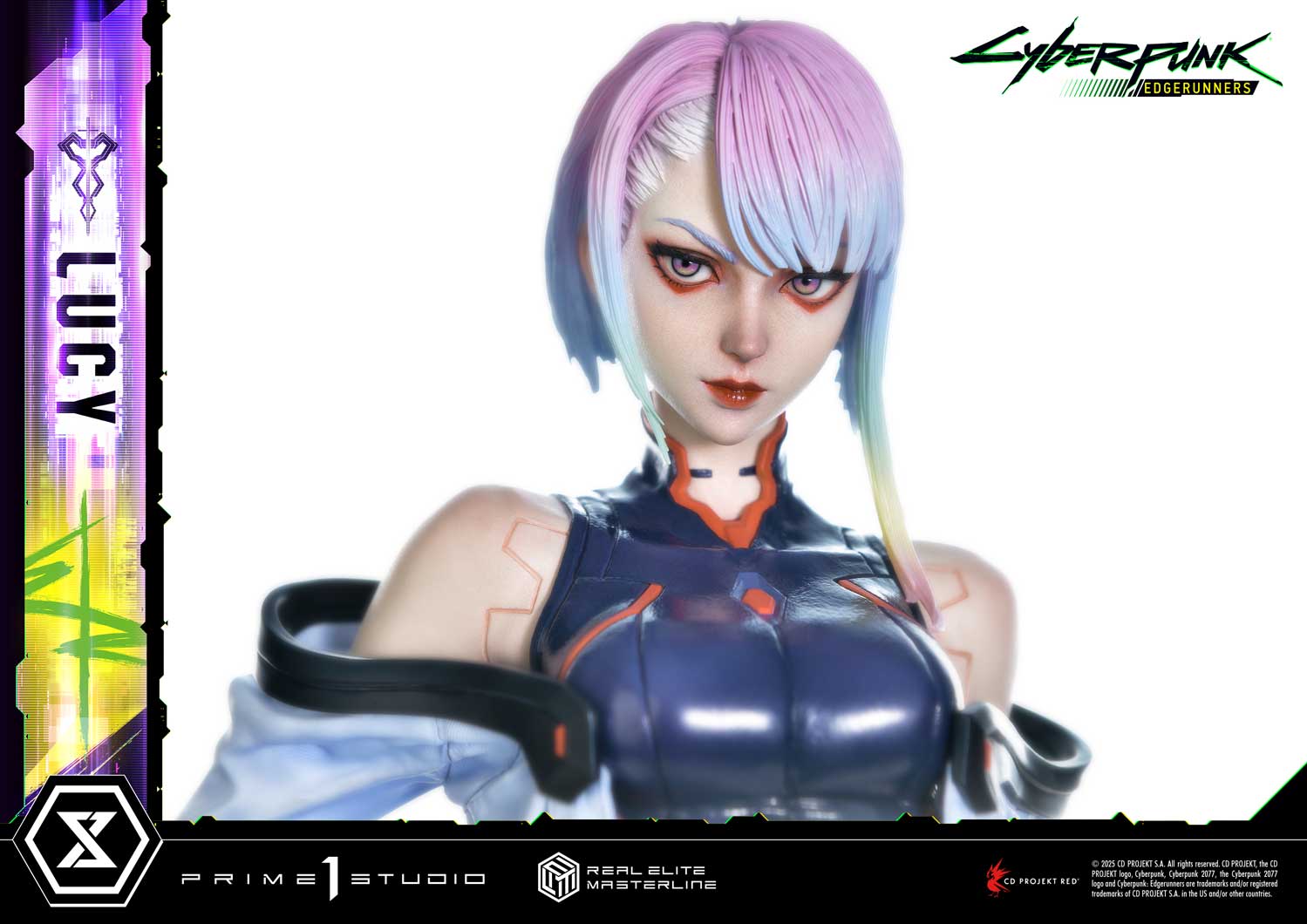 PRE-ORDER Prime1 Studio - Real Elite Masterline - Cyberpunk: Edgerunners - Lucy: Deluxe Bonus Ver. 1/4