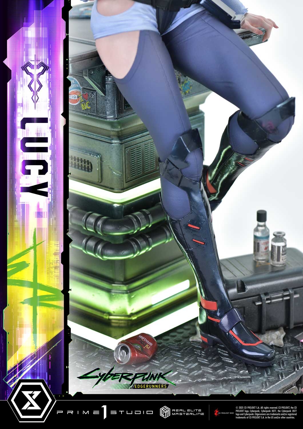 PRE-ORDER Prime1 Studio - Real Elite Masterline - Cyberpunk: Edgerunners - Lucy: Deluxe Bonus Ver. 1/4