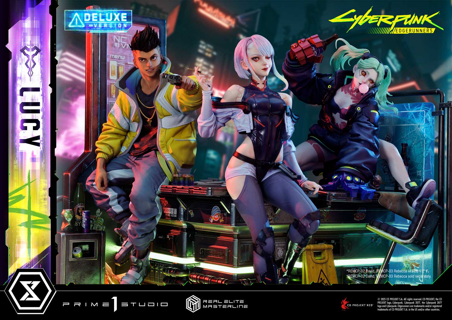 PRE-ORDER Prime1 Studio - Real Elite Masterline - Cyberpunk: Edgerunners - Lucy: Deluxe Bonus Ver. 1/4