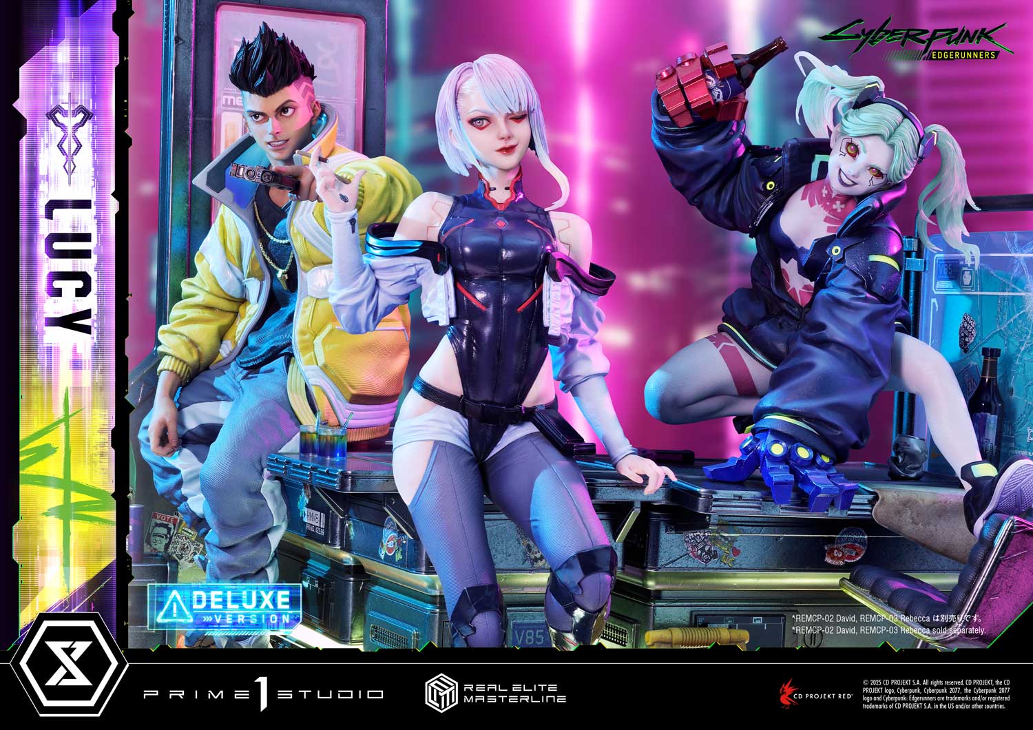 PRE-ORDER Prime1 Studio - Real Elite Masterline - Cyberpunk: Edgerunners - Lucy: Deluxe Bonus Ver. 1/4