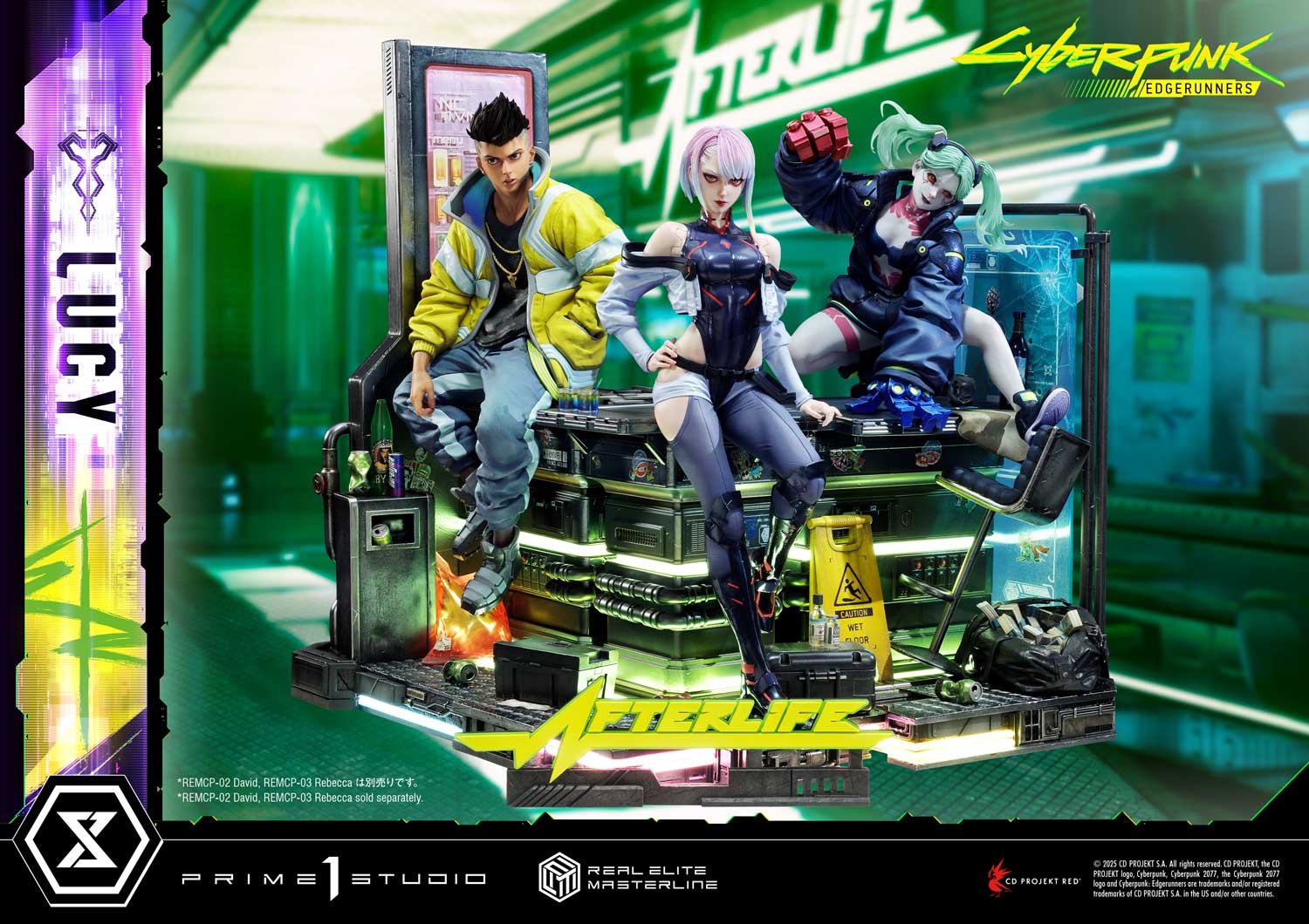 PRE-ORDER Prime1 Studio - Real Elite Masterline - Cyberpunk: Edgerunners - Lucy: Deluxe Bonus Ver. 1/4