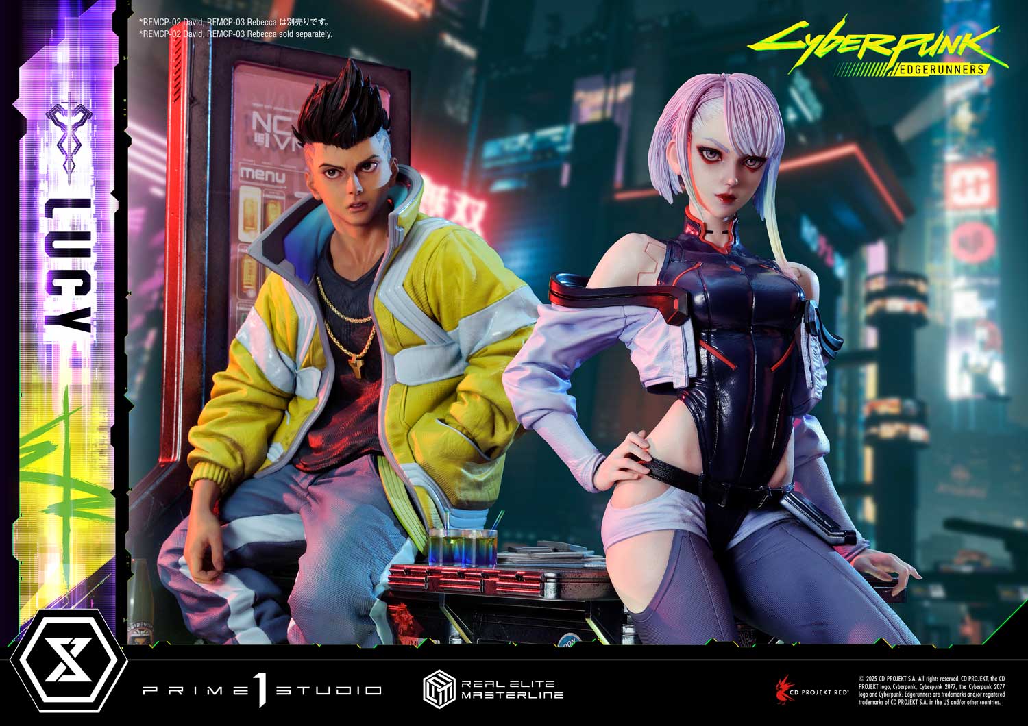 PRE-ORDER Prime1 Studio - Real Elite Masterline - Cyberpunk: Edgerunners - Lucy: Deluxe Bonus Ver. 1/4