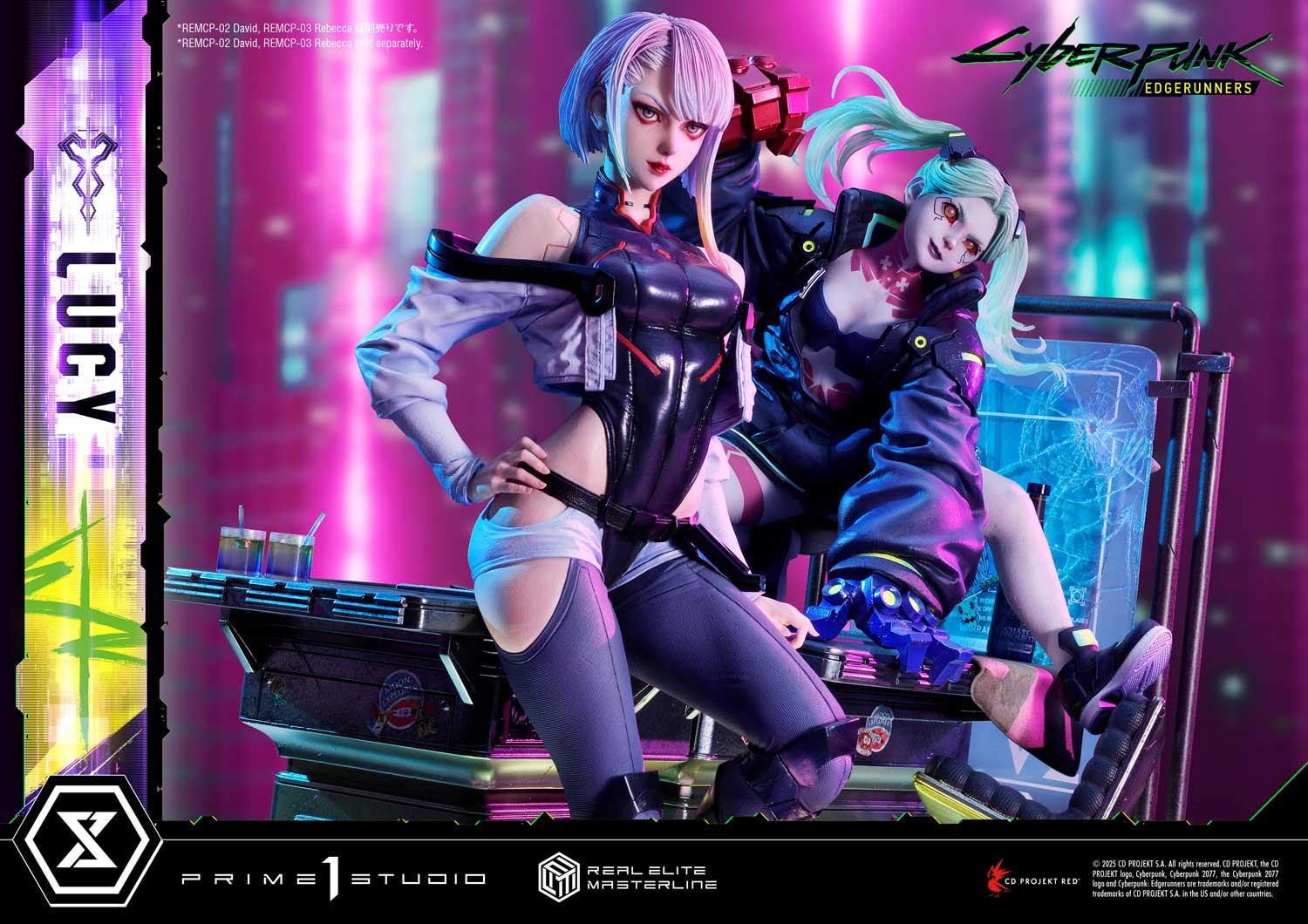 PRE-ORDER Prime1 Studio - Real Elite Masterline - Cyberpunk: Edgerunners - Lucy: Deluxe Bonus Ver. 1/4