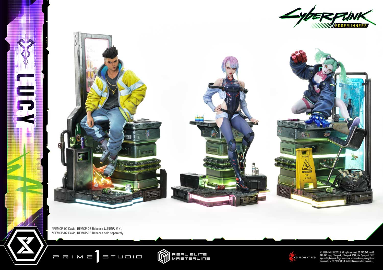 PRE-ORDER Prime1 Studio - Real Elite Masterline - Cyberpunk: Edgerunners - Lucy: Deluxe Bonus Ver. 1/4