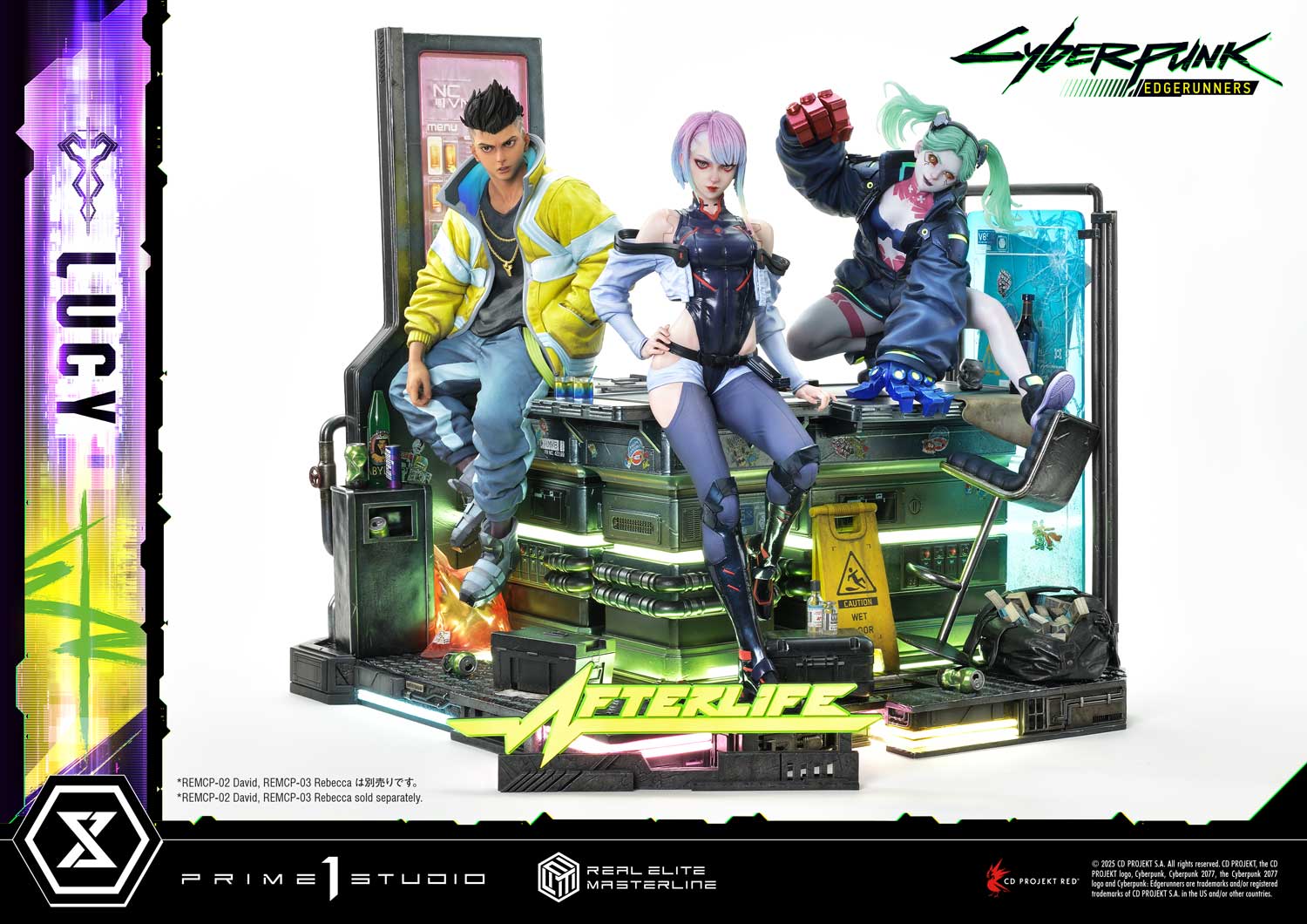 PRE-ORDER Prime1 Studio - Real Elite Masterline - Cyberpunk: Edgerunners - Lucy: Deluxe Bonus Ver. 1/4