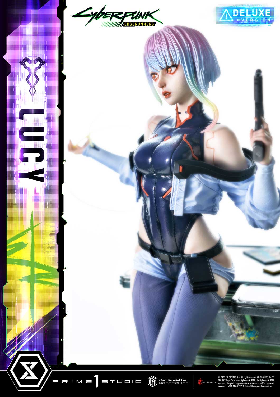 PRE-ORDER Prime1 Studio - Real Elite Masterline - Cyberpunk: Edgerunners - Lucy: Deluxe Bonus Ver. 1/4