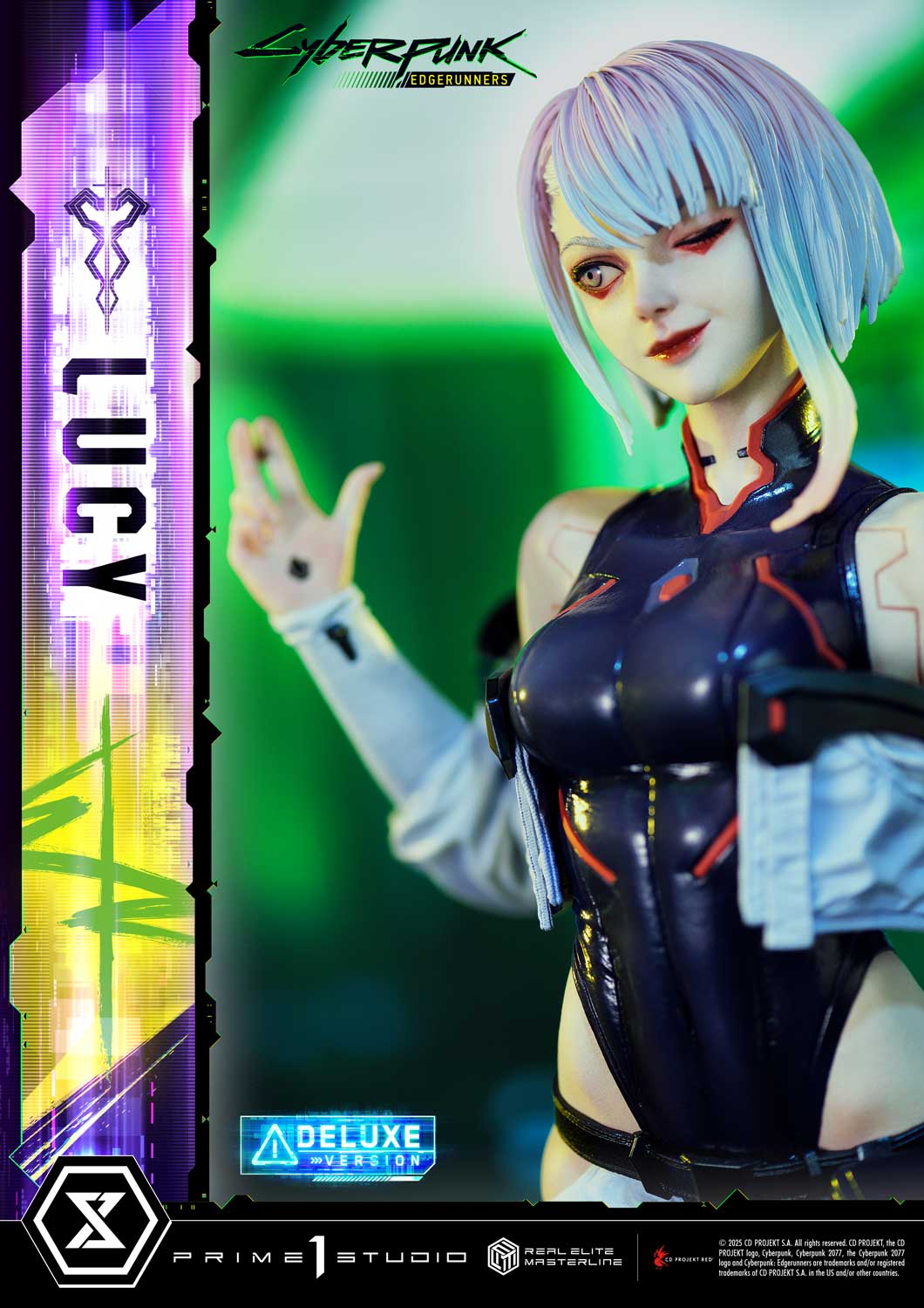 PRE-ORDER Prime1 Studio - Real Elite Masterline - Cyberpunk: Edgerunners - Lucy: Deluxe Bonus Ver. 1/4