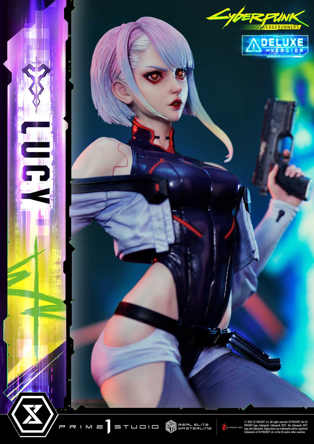 PRE-ORDER Prime1 Studio - Real Elite Masterline - Cyberpunk: Edgerunners - Lucy: Deluxe Bonus Ver. 1/4