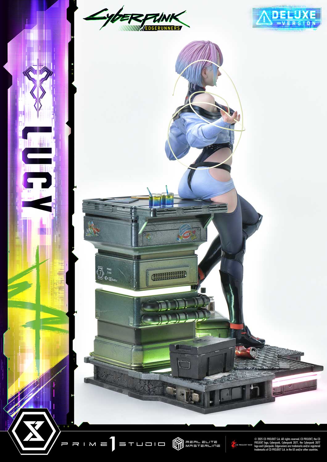 PRE-ORDER Prime1 Studio - Real Elite Masterline - Cyberpunk: Edgerunners - Lucy: Deluxe Bonus Ver. 1/4