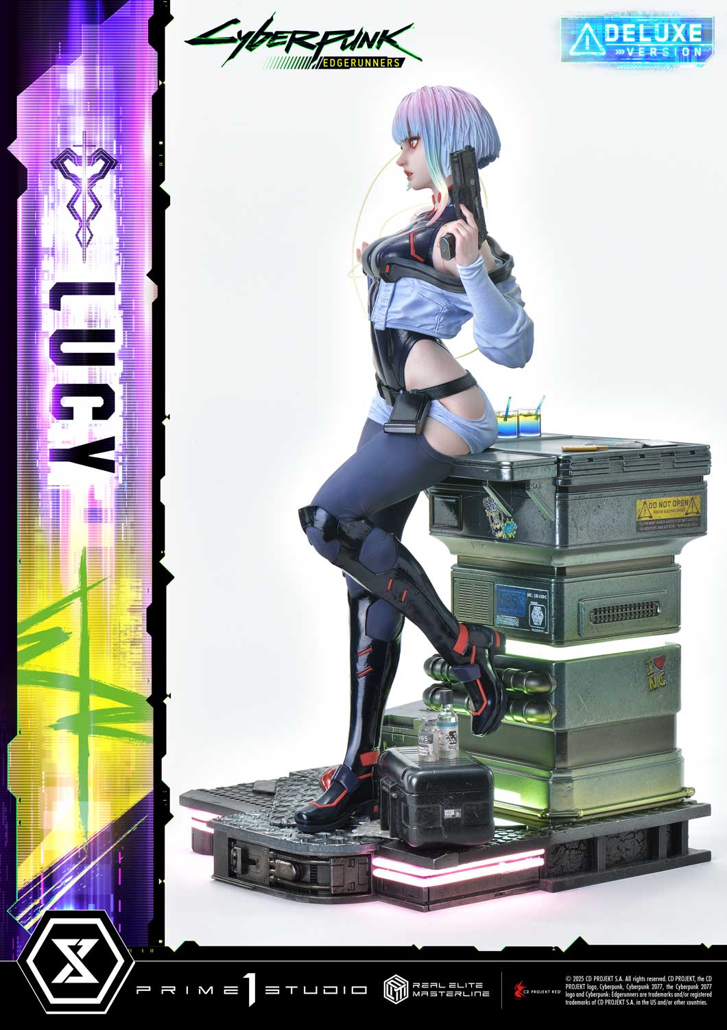 PRE-ORDER Prime1 Studio - Real Elite Masterline - Cyberpunk: Edgerunners - Lucy: Deluxe Bonus Ver. 1/4