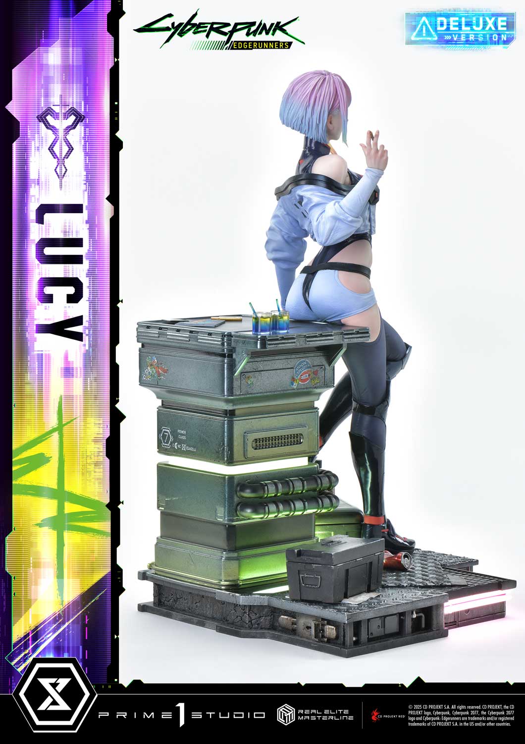 PRE-ORDER Prime1 Studio - Real Elite Masterline - Cyberpunk: Edgerunners - Lucy: Deluxe Bonus Ver. 1/4