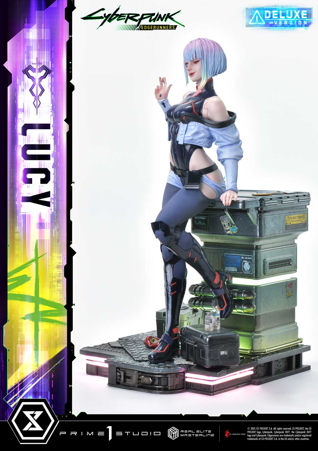 PRE-ORDER Prime1 Studio - Real Elite Masterline - Cyberpunk: Edgerunners - Lucy: Deluxe Bonus Ver. 1/4