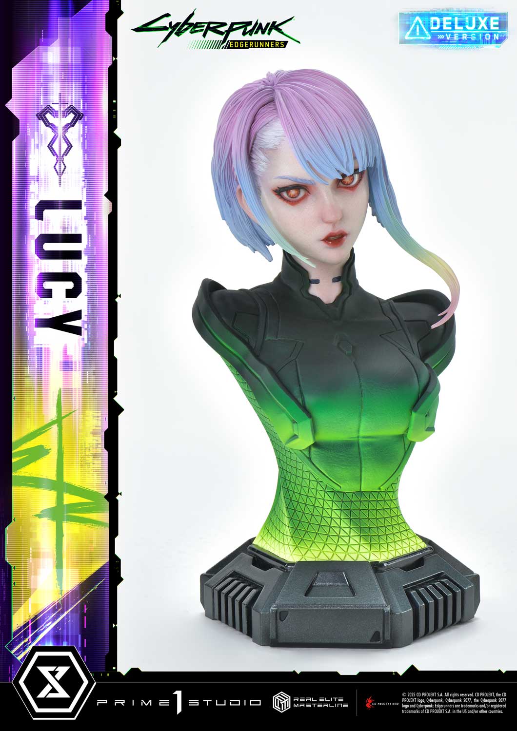 PRE-ORDER Prime1 Studio - Real Elite Masterline - Cyberpunk: Edgerunners - Lucy: Deluxe Bonus Ver. 1/4