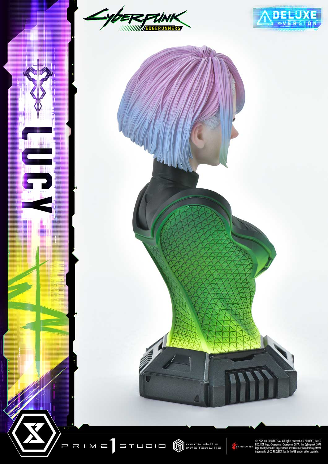 PRE-ORDER Prime1 Studio - Real Elite Masterline - Cyberpunk: Edgerunners - Lucy: Deluxe Bonus Ver. 1/4