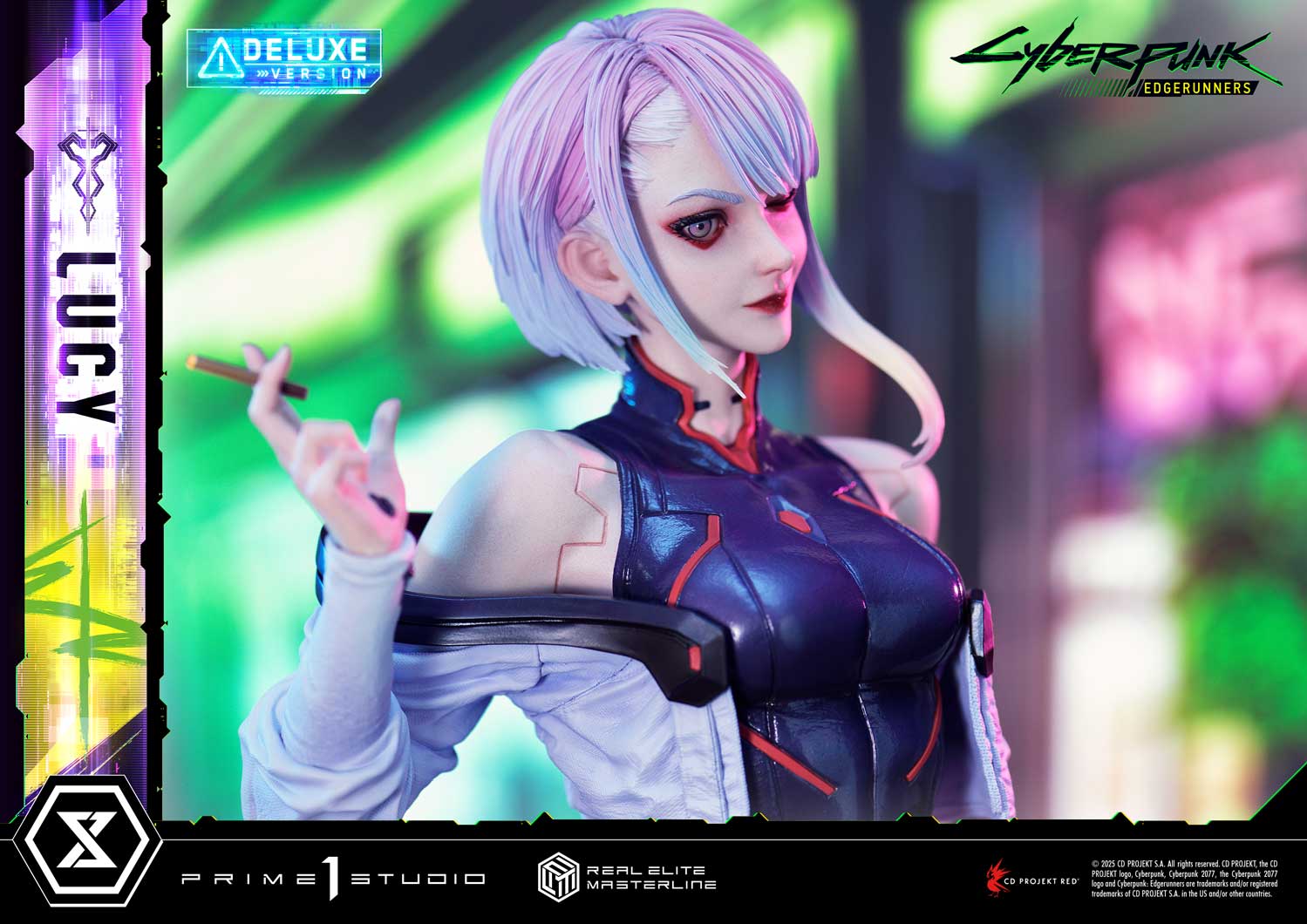 PRE-ORDER Prime1 Studio - Real Elite Masterline - Cyberpunk: Edgerunners - Lucy: Deluxe Bonus Ver. 1/4