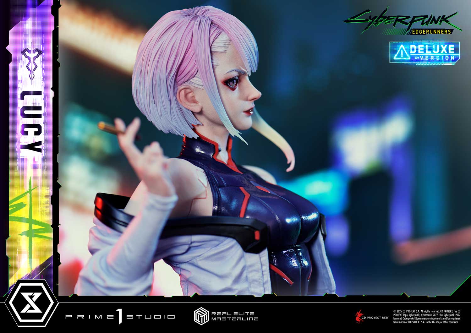 PRE-ORDER Prime1 Studio - Real Elite Masterline - Cyberpunk: Edgerunners - Lucy: Deluxe Bonus Ver. 1/4
