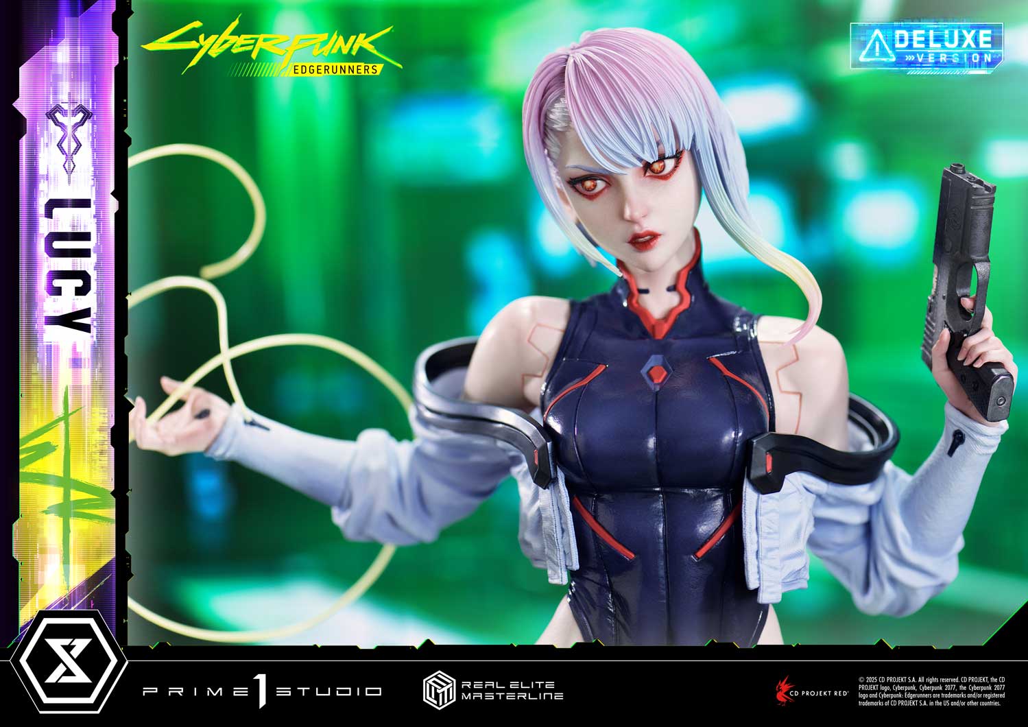 PRE-ORDER Prime1 Studio - Real Elite Masterline - Cyberpunk: Edgerunners - Lucy: Deluxe Bonus Ver. 1/4