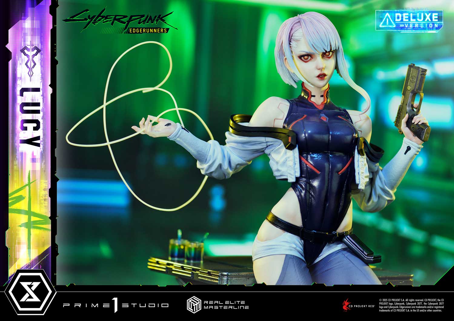 PRE-ORDER Prime1 Studio - Real Elite Masterline - Cyberpunk: Edgerunners - Lucy: Deluxe Bonus Ver. 1/4