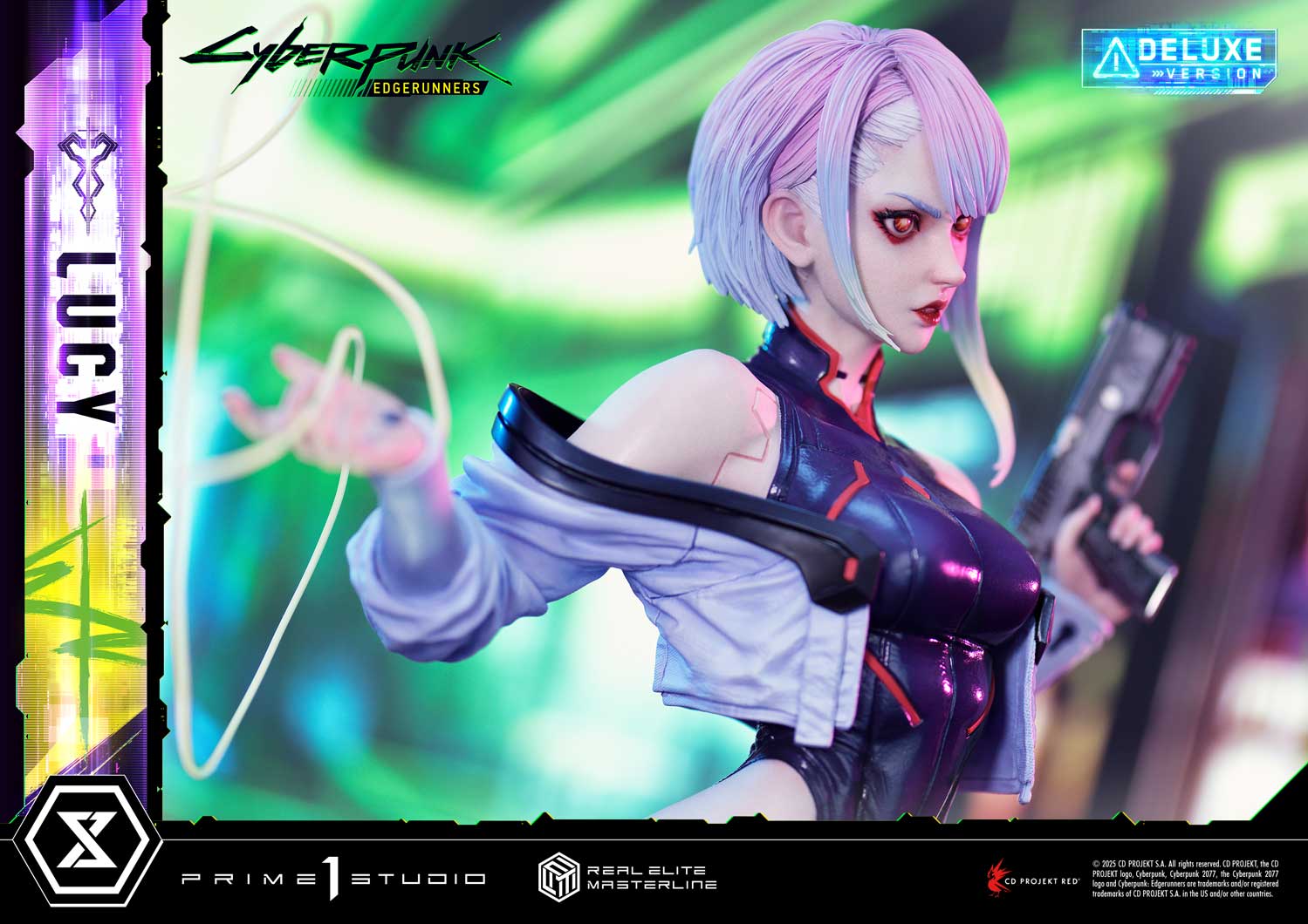 PRE-ORDER Prime1 Studio - Real Elite Masterline - Cyberpunk: Edgerunners - Lucy: Deluxe Bonus Ver. 1/4