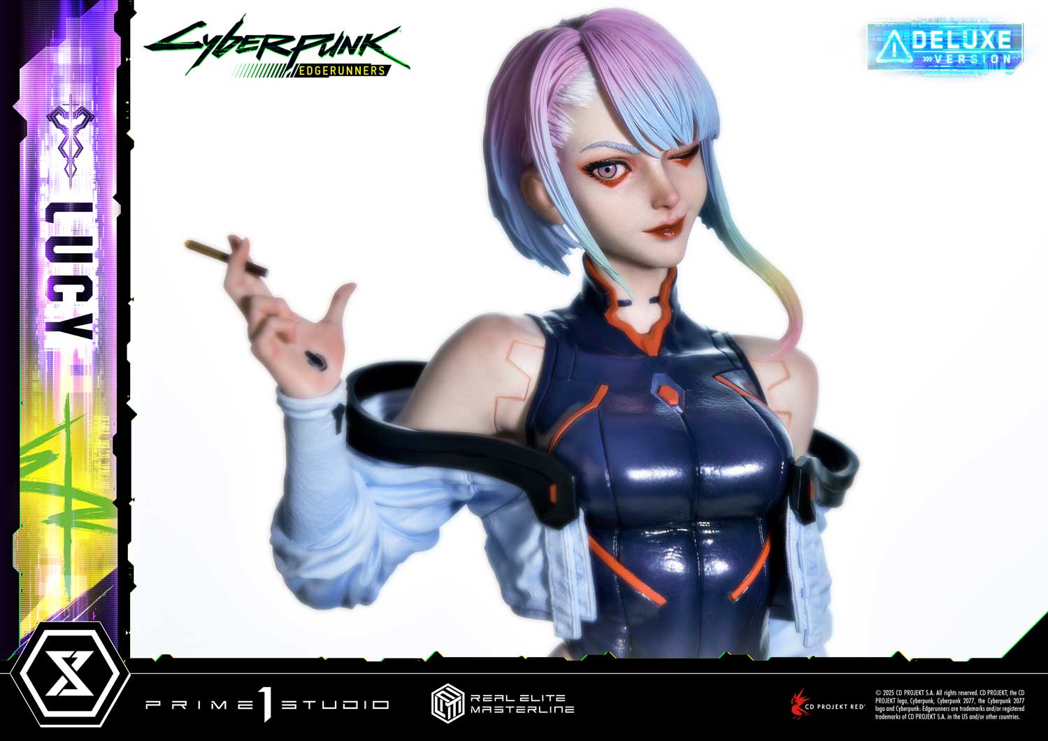 PRE-ORDER Prime1 Studio - Real Elite Masterline - Cyberpunk: Edgerunners - Lucy: Deluxe Bonus Ver. 1/4