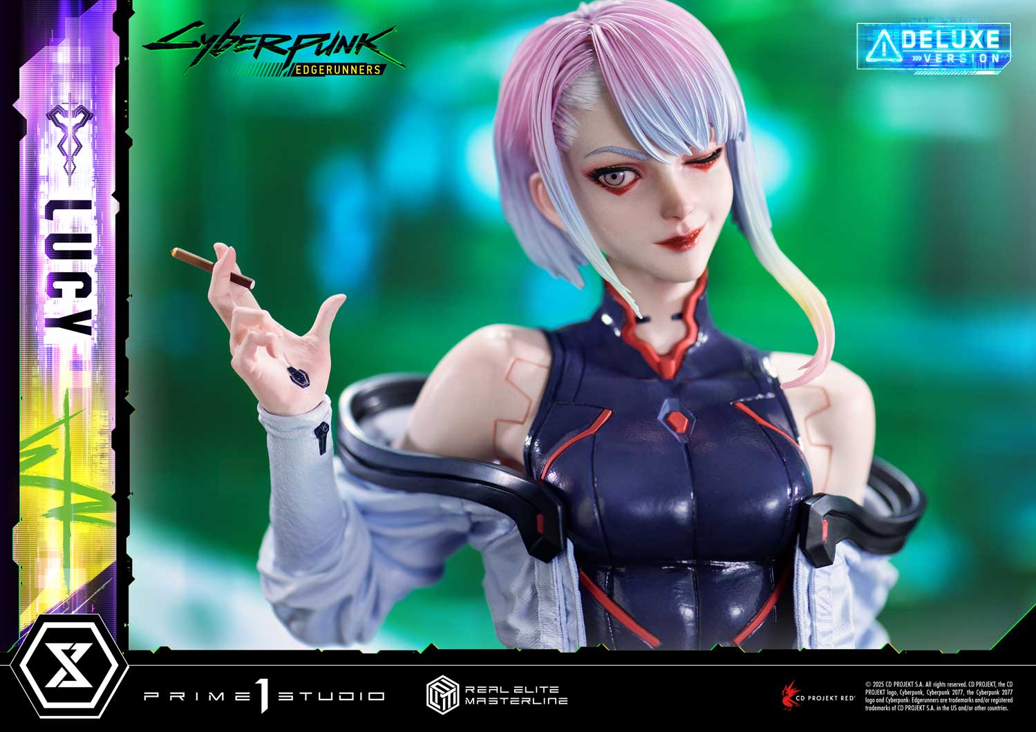 PRE-ORDER Prime1 Studio - Real Elite Masterline - Cyberpunk: Edgerunners - Lucy: Deluxe Bonus Ver. 1/4