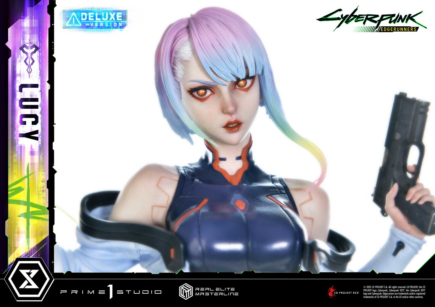 PRE-ORDER Prime1 Studio - Real Elite Masterline - Cyberpunk: Edgerunners - Lucy: Deluxe Bonus Ver. 1/4