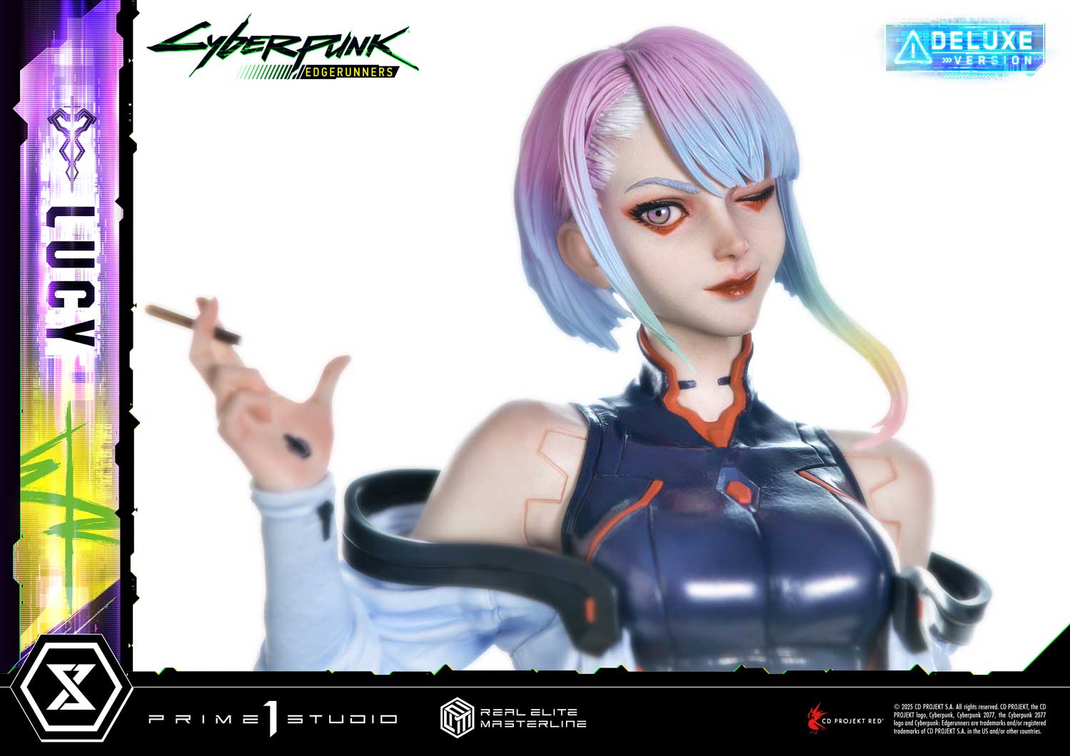 PRE-ORDER Prime1 Studio - Real Elite Masterline - Cyberpunk: Edgerunners - Lucy: Deluxe Bonus Ver. 1/4