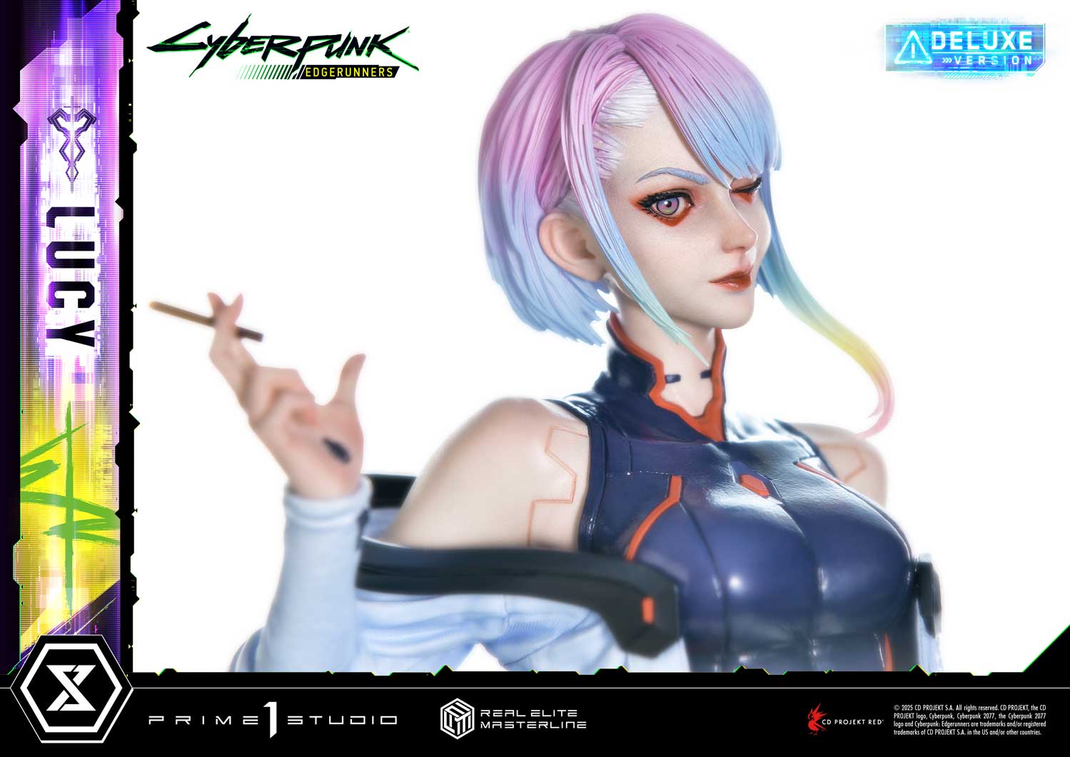 PRE-ORDER Prime1 Studio - Real Elite Masterline - Cyberpunk: Edgerunners - Lucy: Deluxe Bonus Ver. 1/4