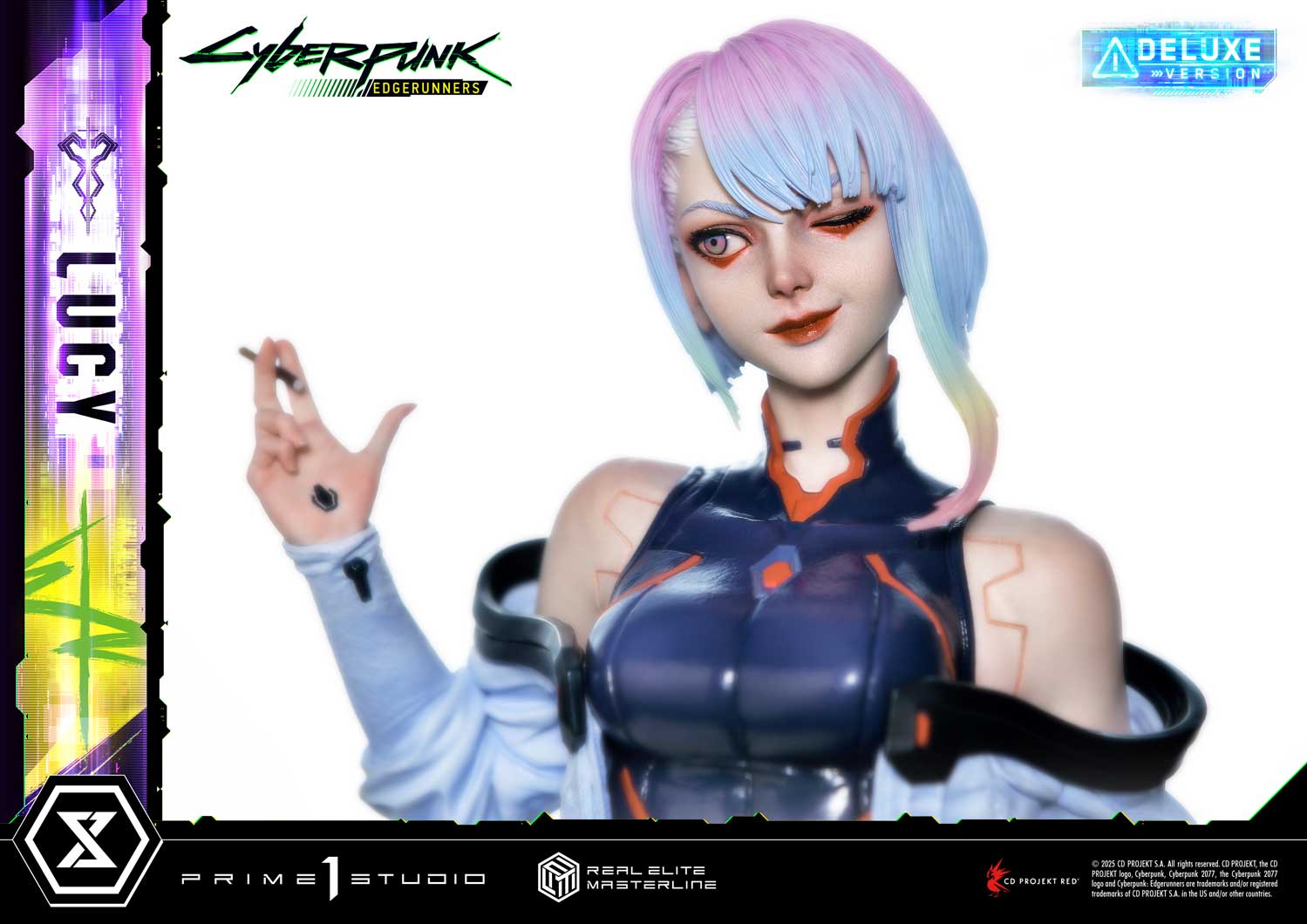 PRE-ORDER Prime1 Studio - Real Elite Masterline - Cyberpunk: Edgerunners - Lucy: Deluxe Bonus Ver. 1/4