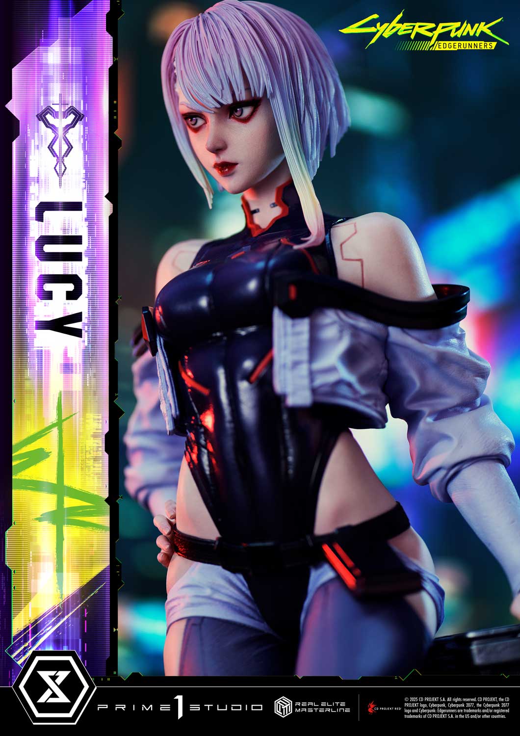 PRE-ORDER Prime1 Studio - Real Elite Masterline - Cyberpunk: Edgerunners - Lucy: Deluxe Bonus Ver. 1/4