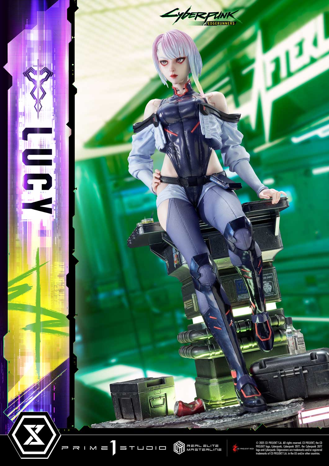 PRE-ORDER Prime1 Studio - Real Elite Masterline - Cyberpunk: Edgerunners - Lucy: Deluxe Bonus Ver. 1/4