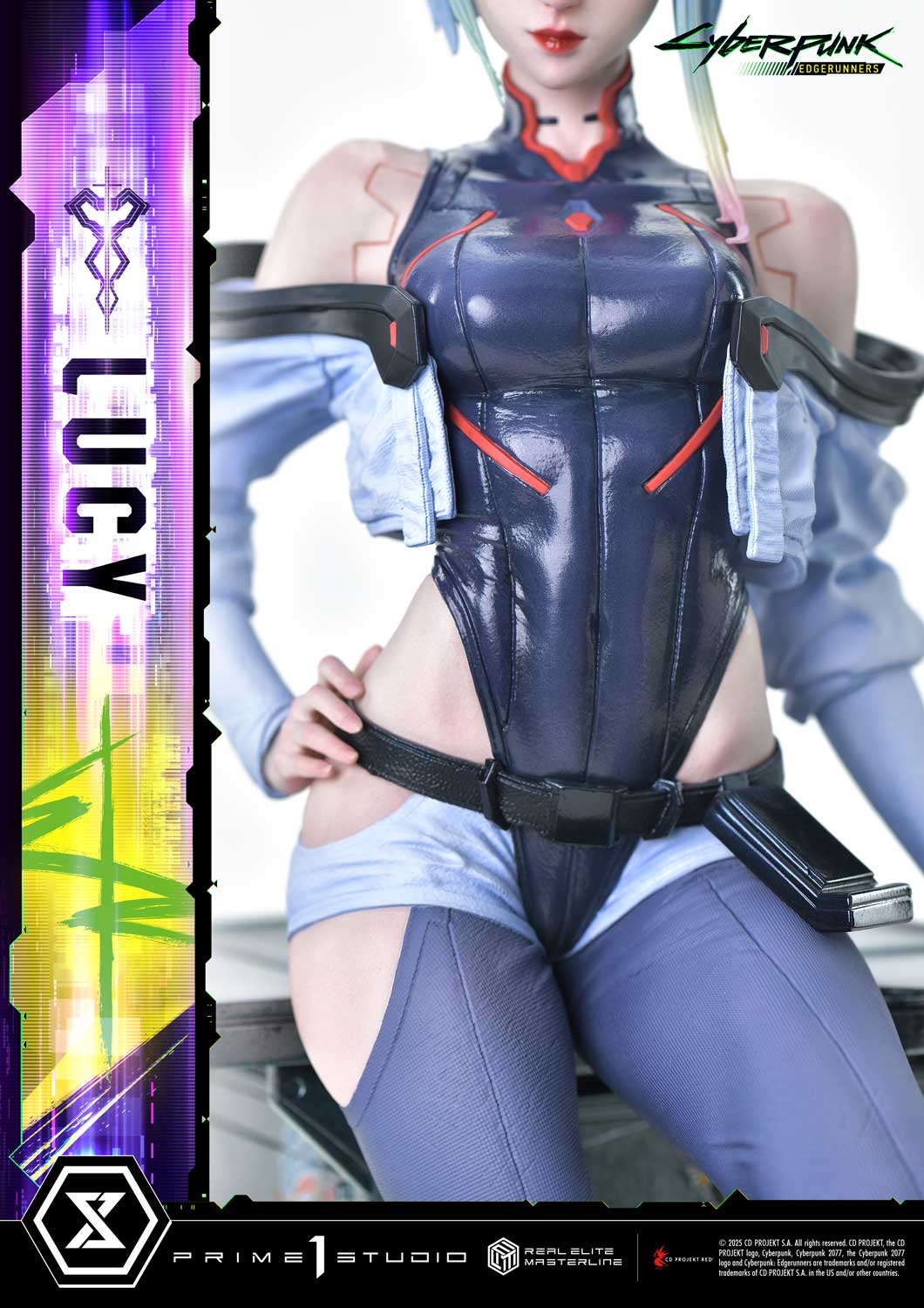 PRE-ORDER Prime1 Studio - Real Elite Masterline - Cyberpunk: Edgerunners - Lucy: Deluxe Bonus Ver. 1/4