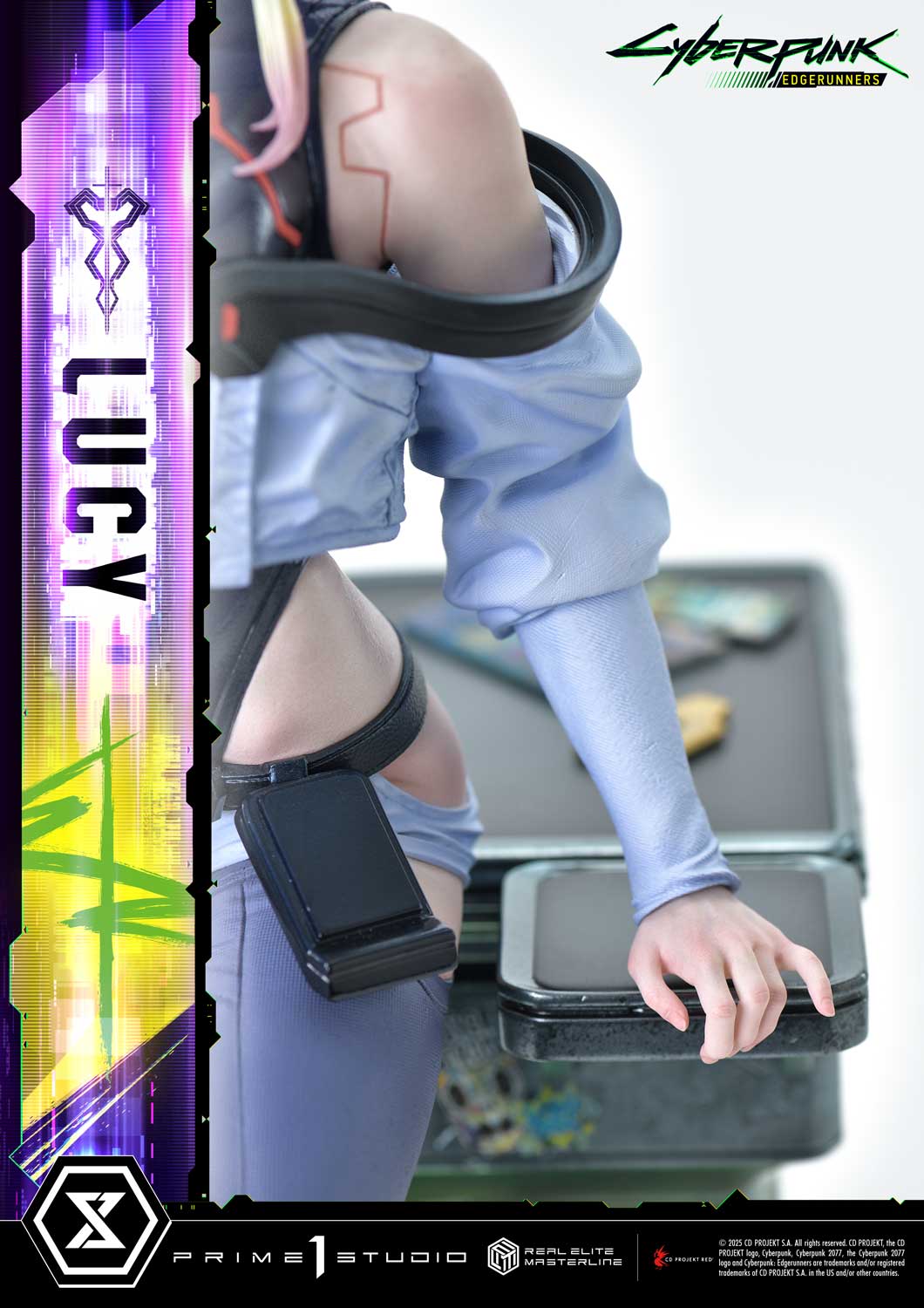 PRE-ORDER Prime1 Studio - Real Elite Masterline - Cyberpunk: Edgerunners - Lucy: Deluxe Bonus Ver. 1/4