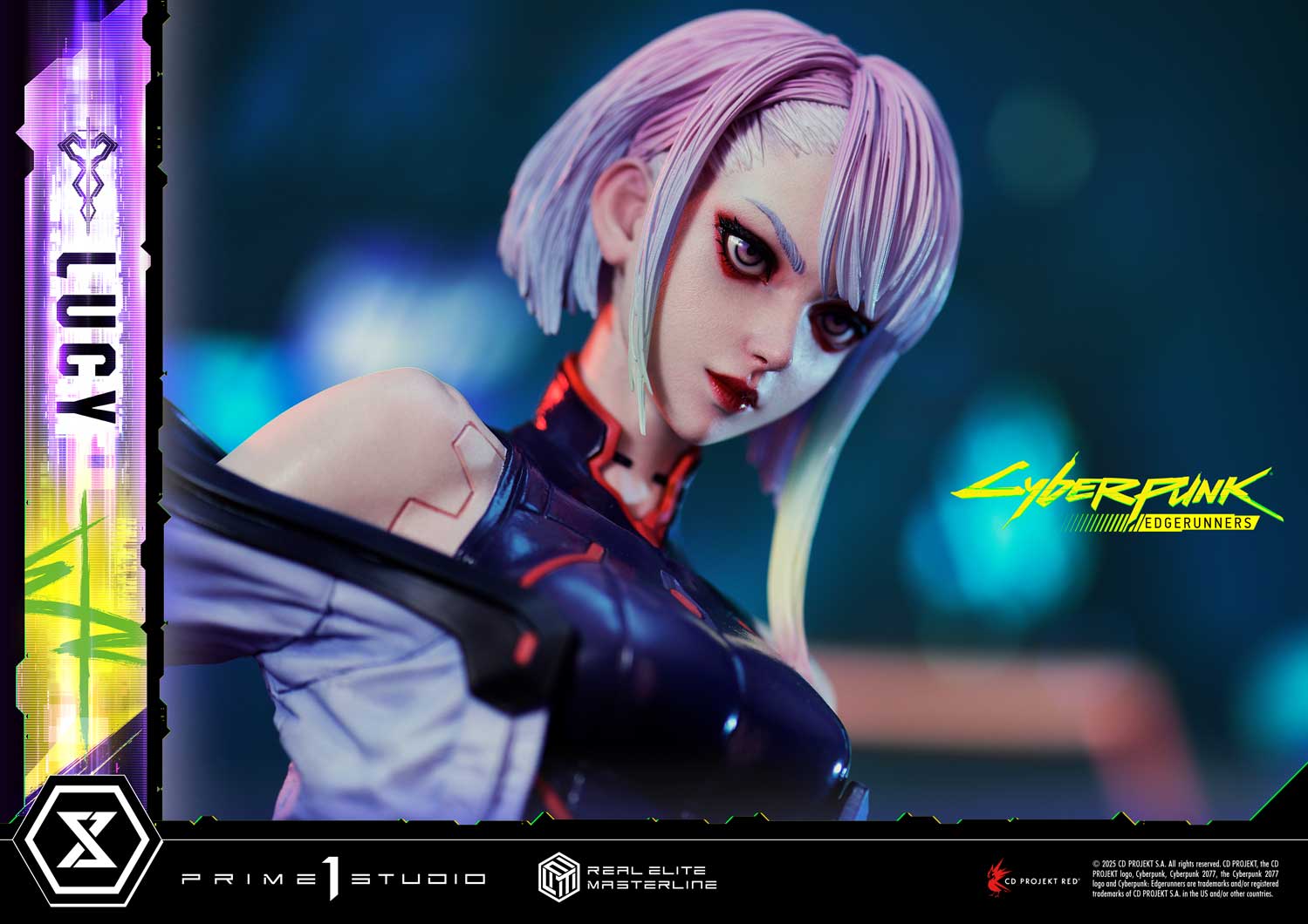 PRE-ORDER Prime1 Studio - Real Elite Masterline - Cyberpunk: Edgerunners - Lucy: Deluxe Bonus Ver. 1/4