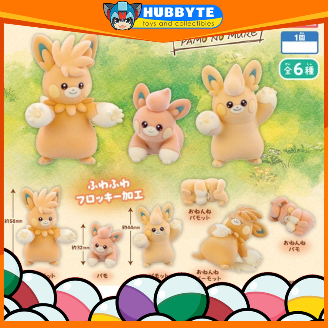 SPECIAL ORDER Pokémon Center - Fuwa Fuwa Doll Pamo no Mure (Pawmi)