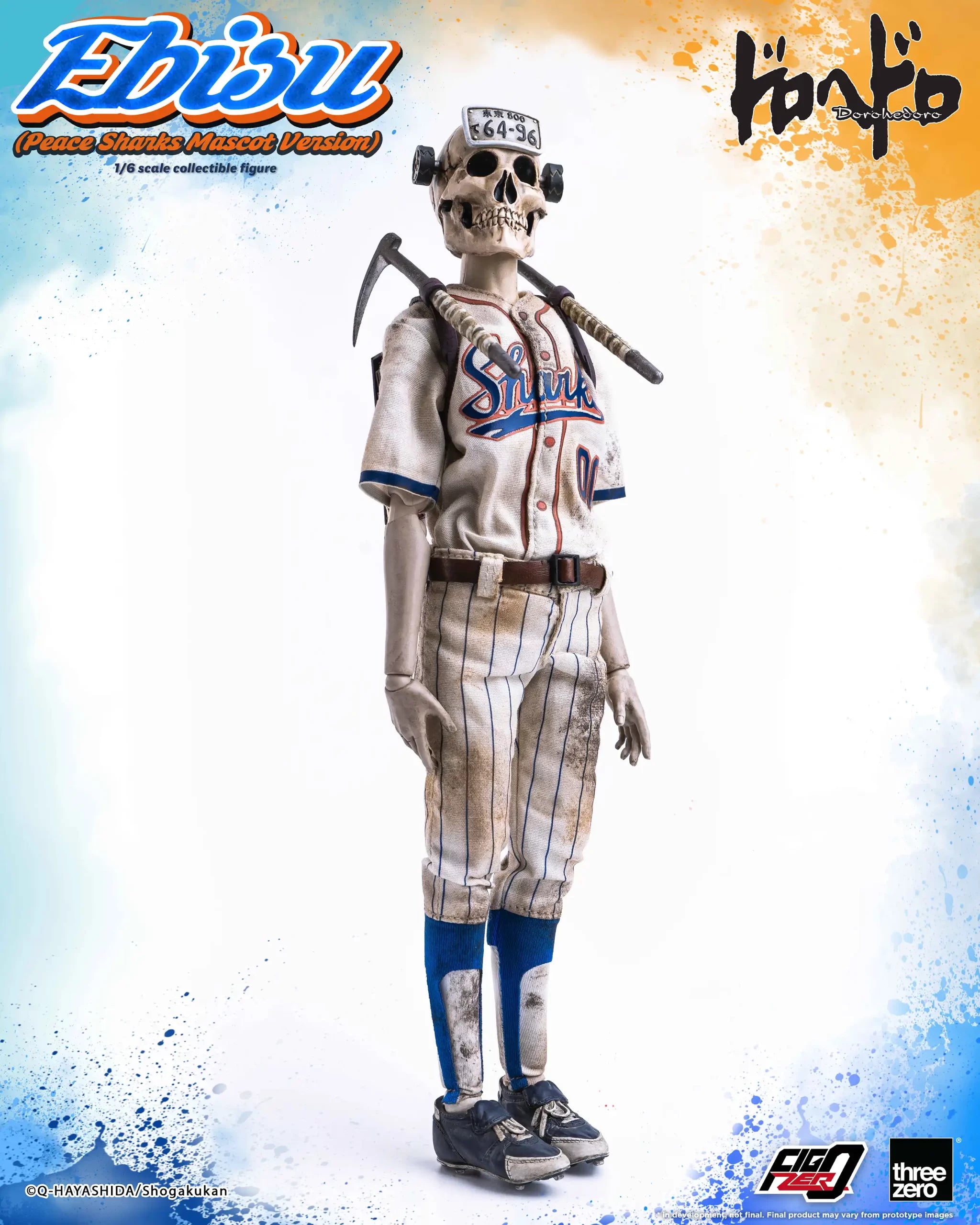 PRE-ORDER threezero - FigZero - Dorohedoro - Ebisu: Peace Sharks Mascot Version 1/6
